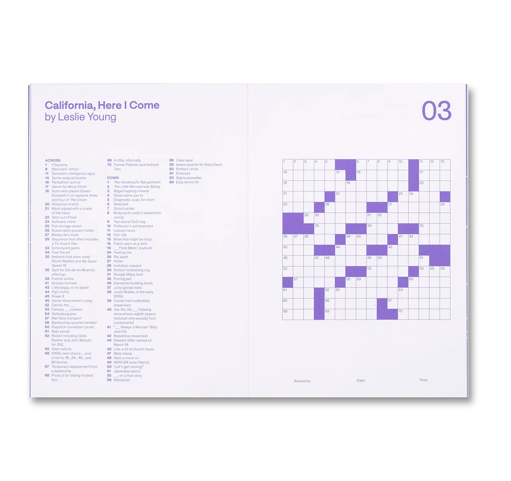 99 TV CROSSWORDS