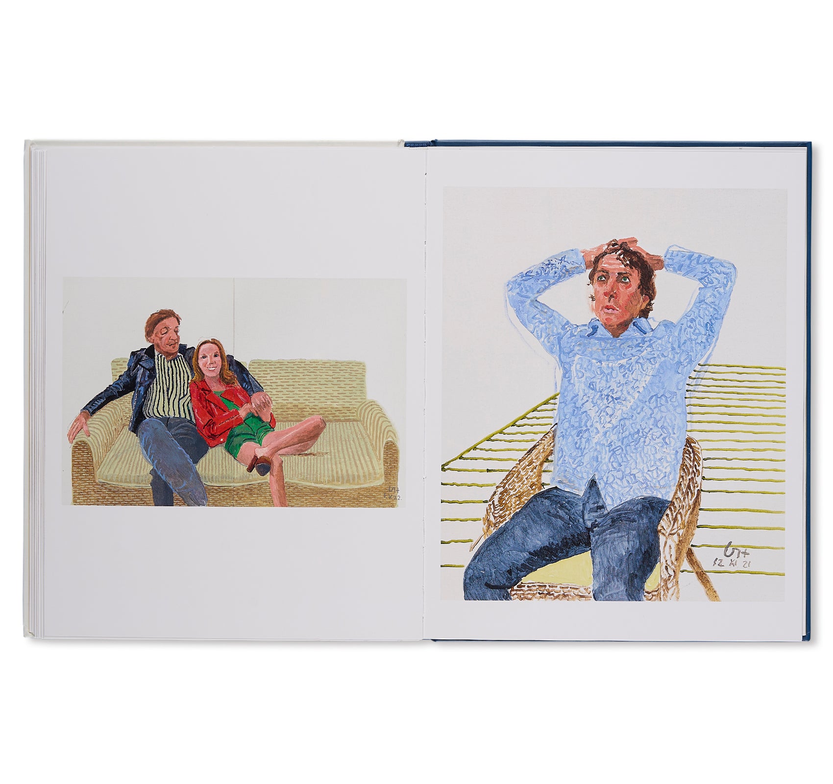 NORMANDY PORTRAITS by David Hockney