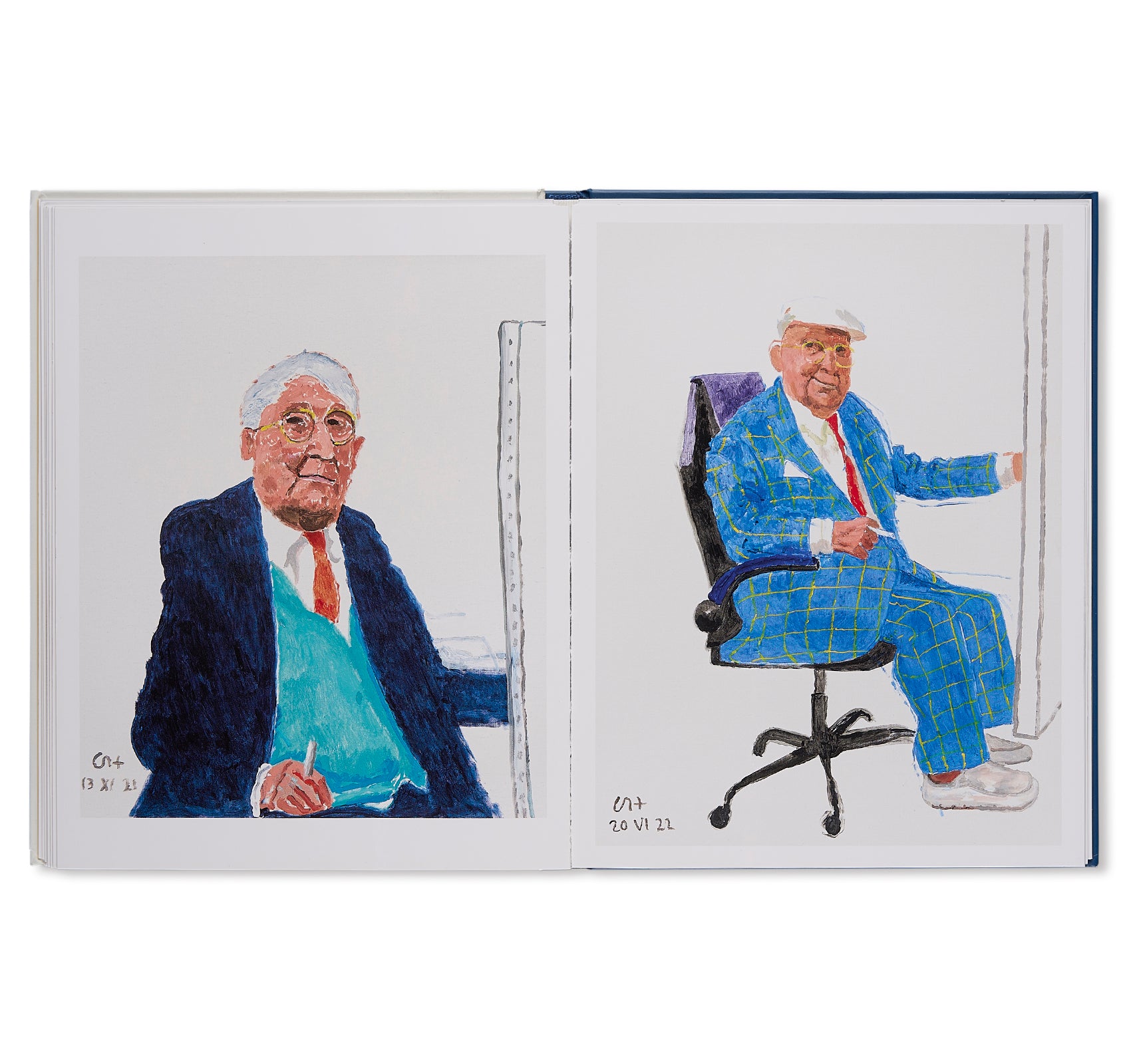 NORMANDY PORTRAITS by David Hockney