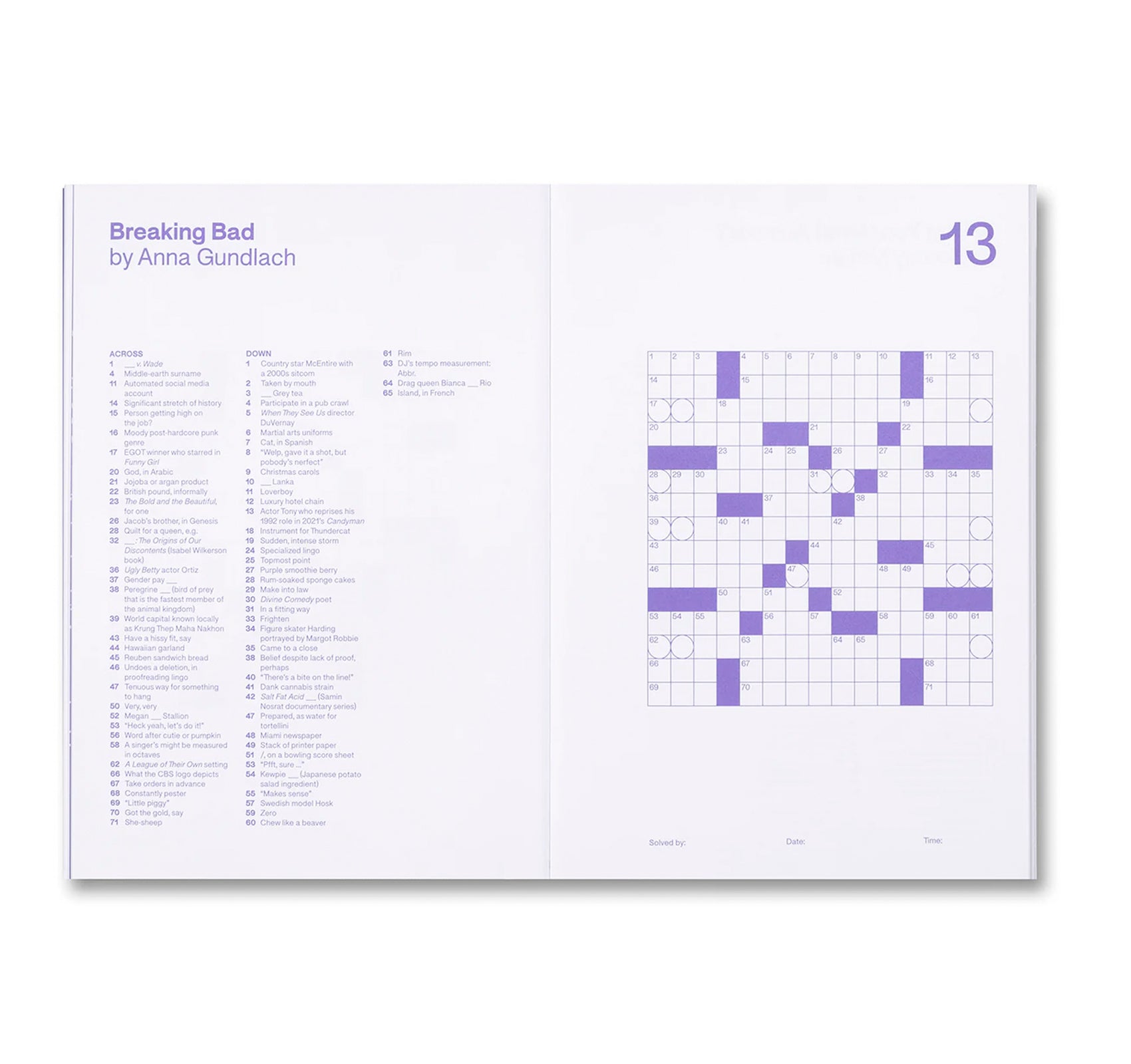 99 TV CROSSWORDS