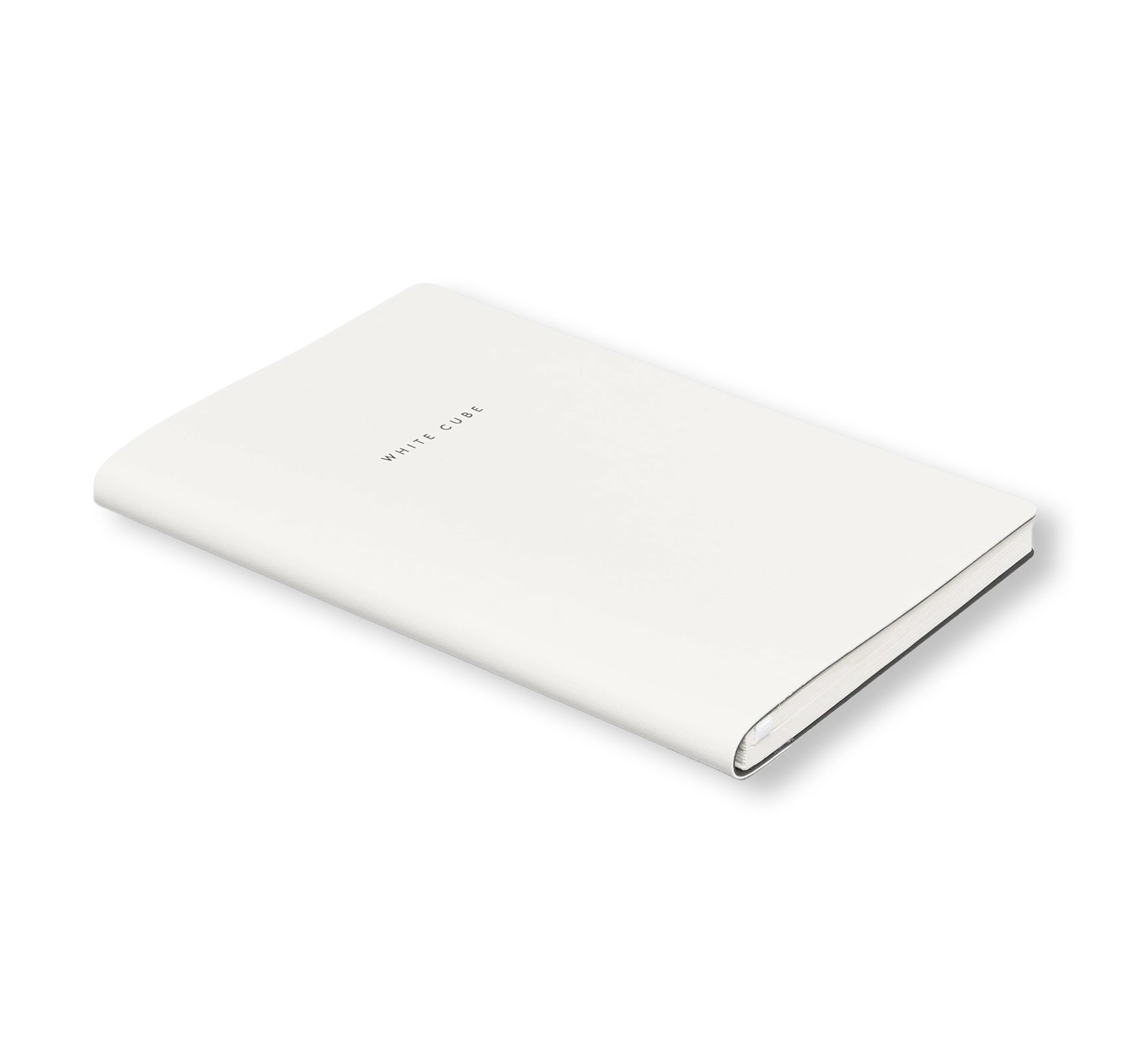WHITE CUBE NOTEBOOK [WHITE / PLAIN]