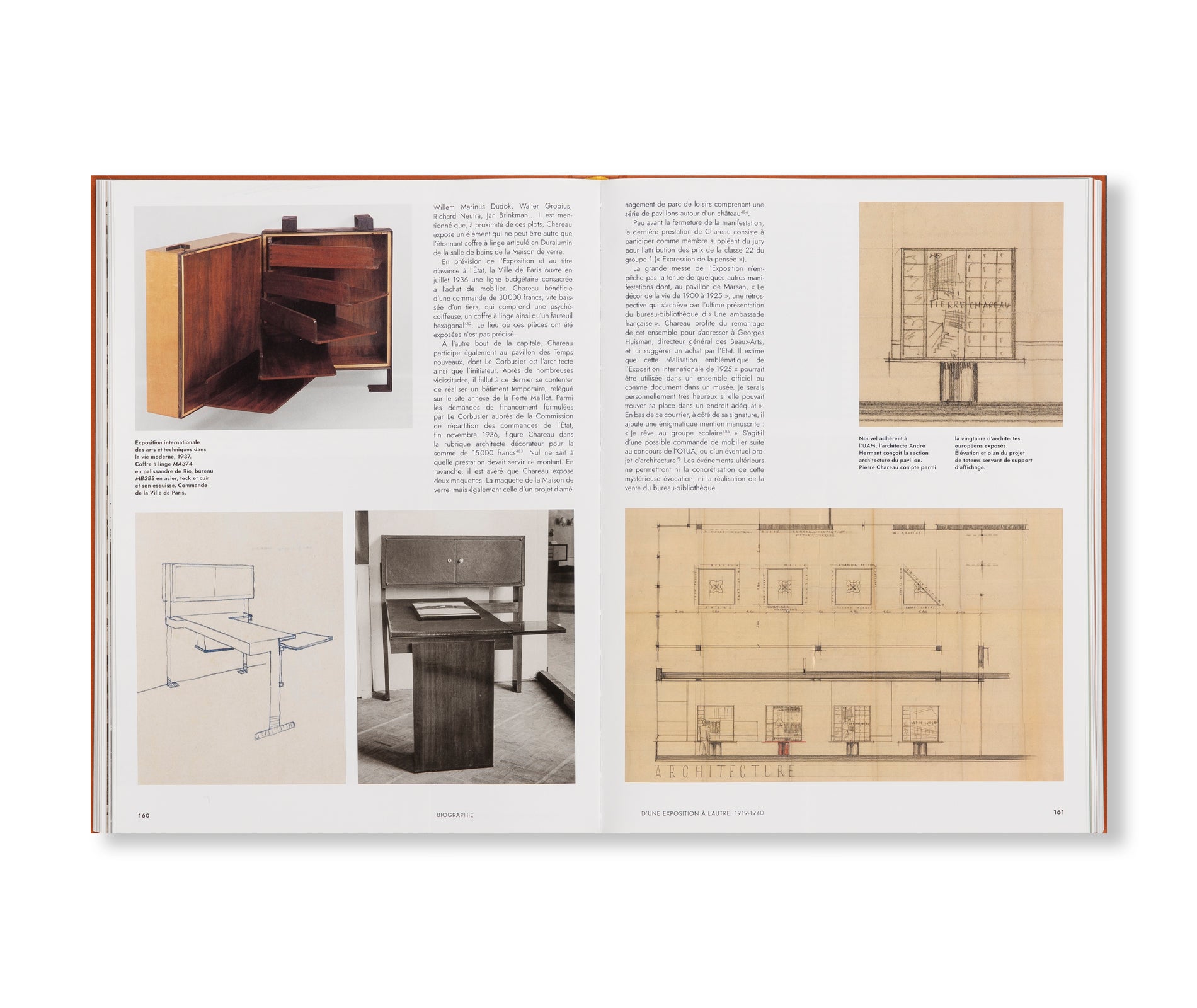 PIERRE CHAREAU: VOLUME I. BIOGRAPHIE. EXPOSITIONS. MOBILIER. by Pierre Chareau