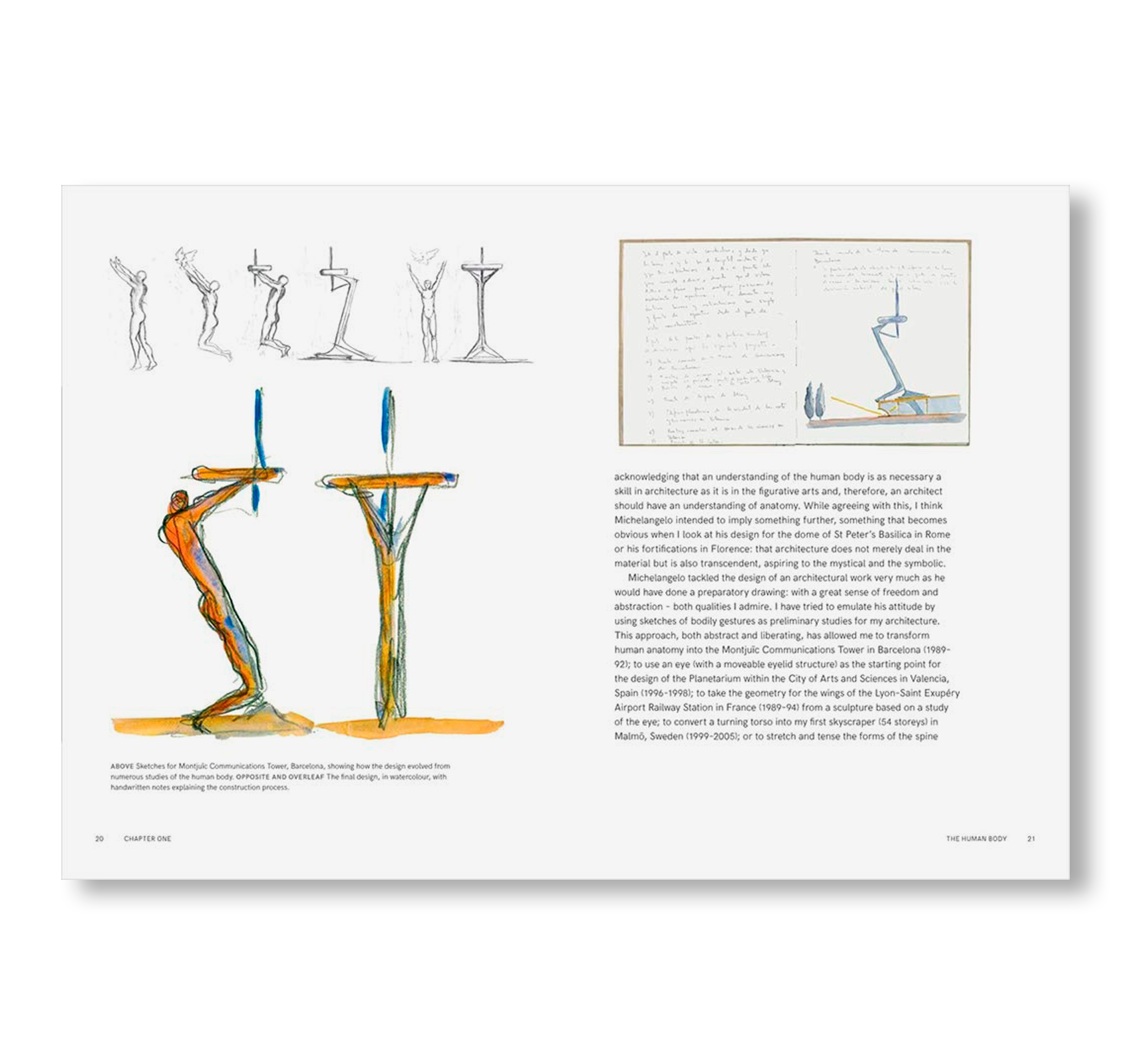 DRAWING, BUILDING, REFLECTING by Santiago Calatrava