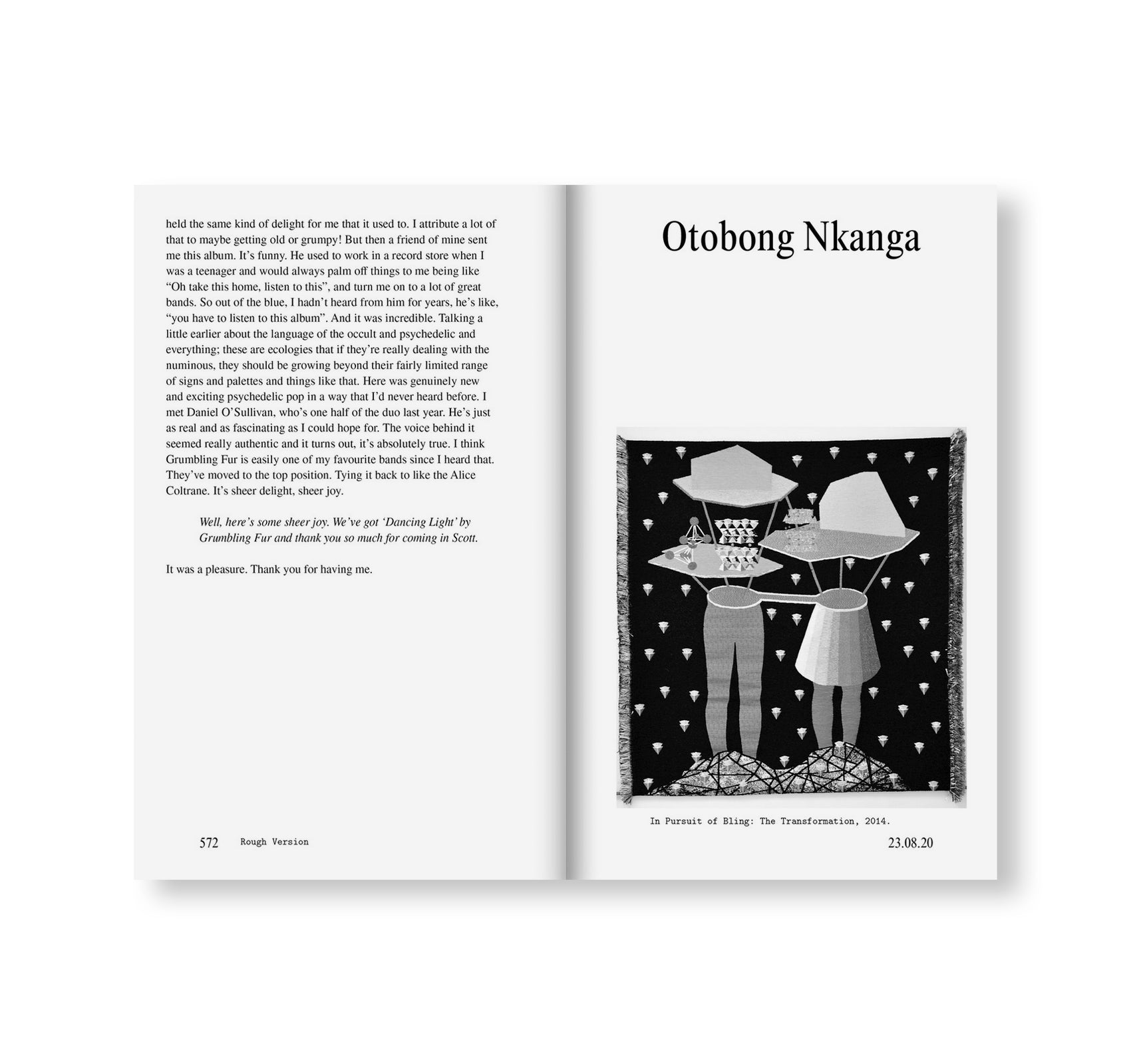 ROUGH VERSION, THE NTS INTERVIEWS WITH FRANCESCA GAVIN, 2016-2021 by Francesca Gavin