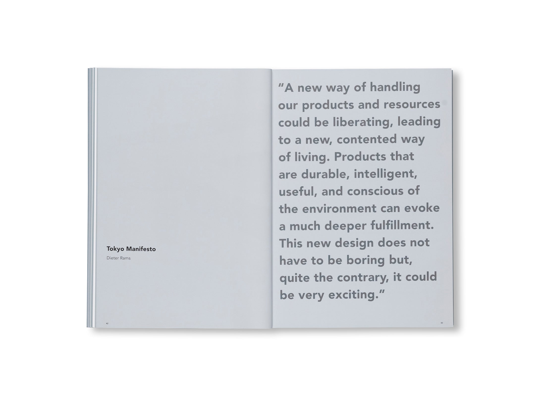 TEN PRINCIPLES FOR GOOD DESIGN by Dieter Rams