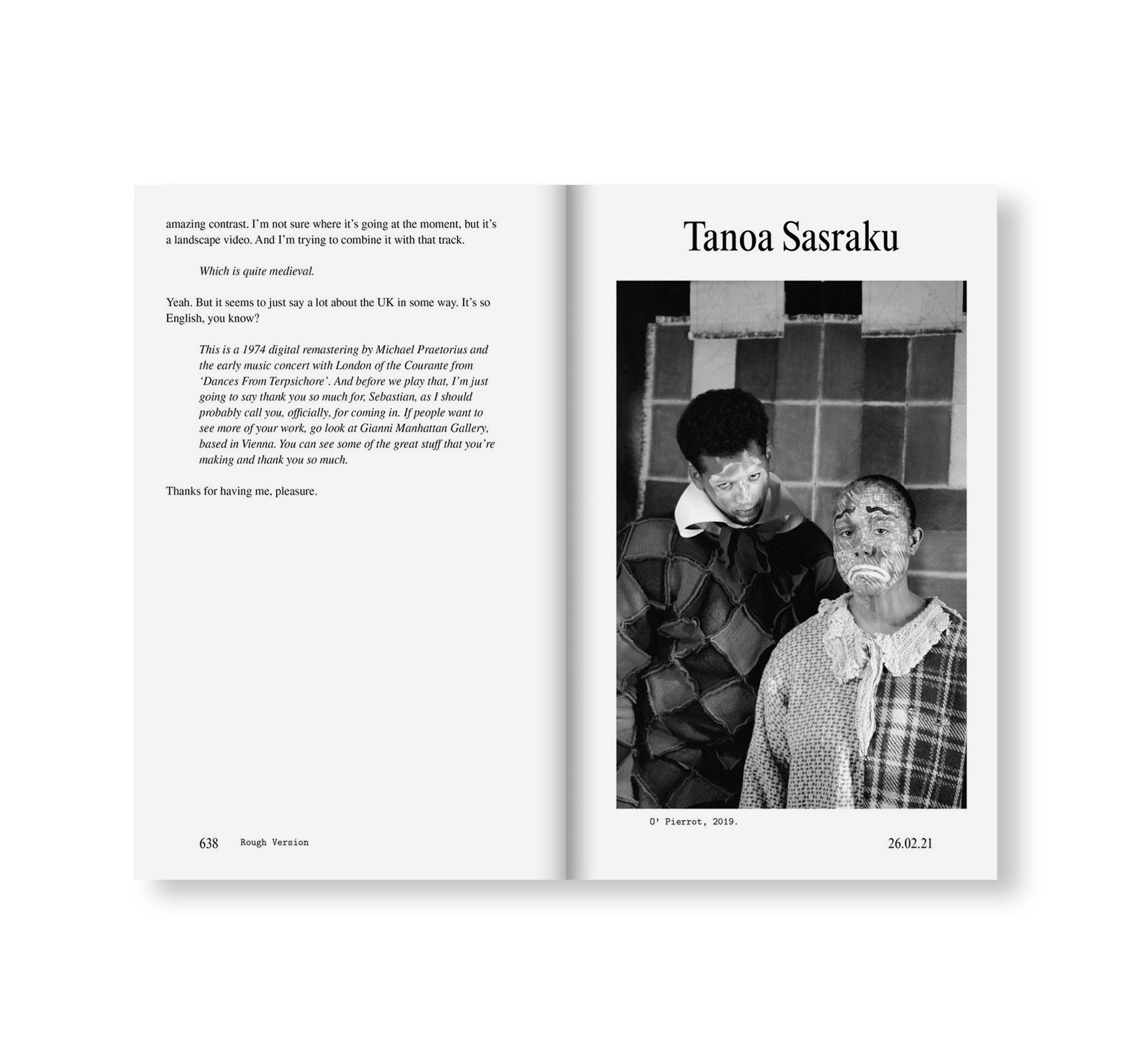 ROUGH VERSION, THE NTS INTERVIEWS WITH FRANCESCA GAVIN, 2016-2021 by Francesca Gavin