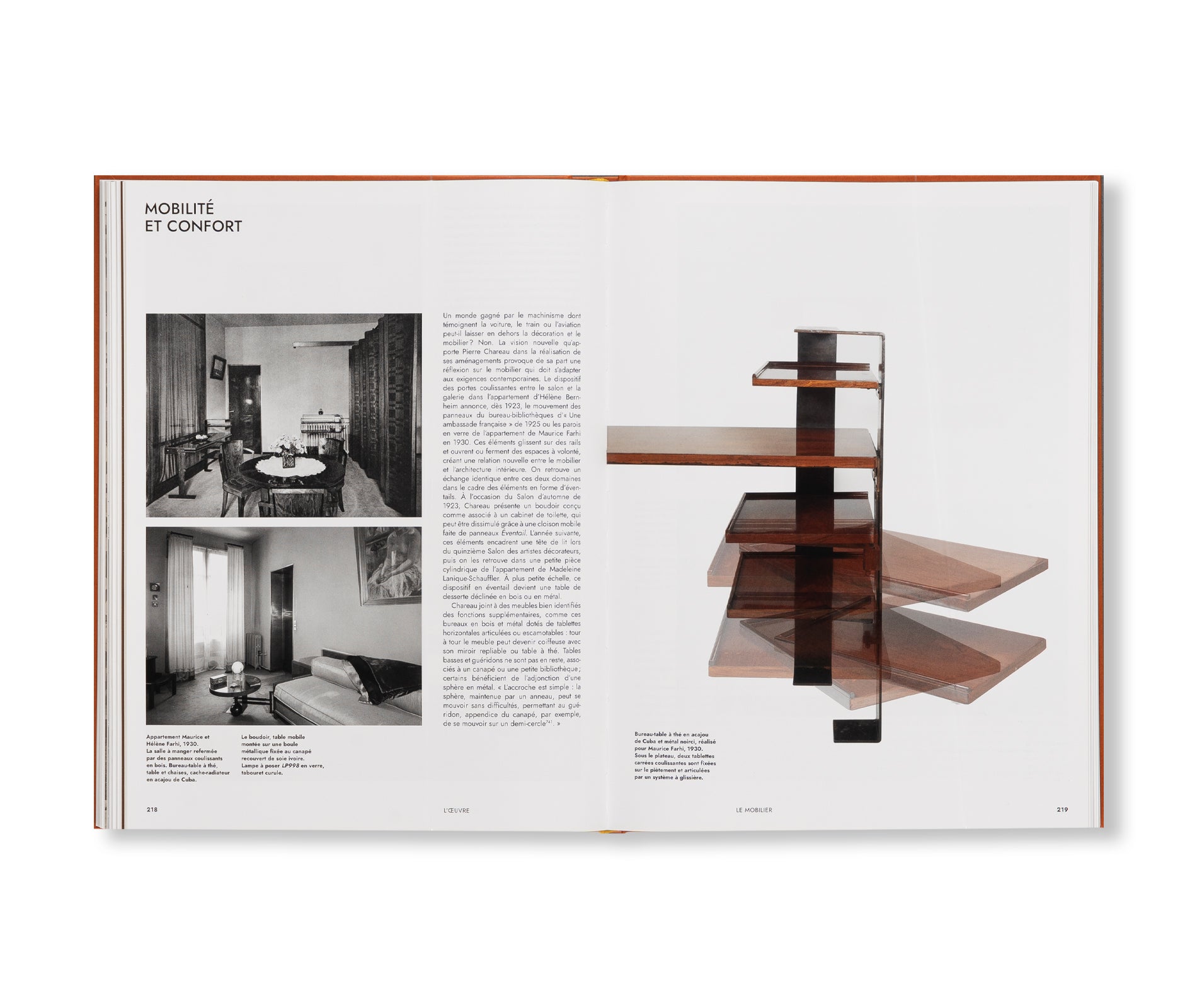 PIERRE CHAREAU: VOLUME I. BIOGRAPHIE. EXPOSITIONS. MOBILIER. by Pierre Chareau