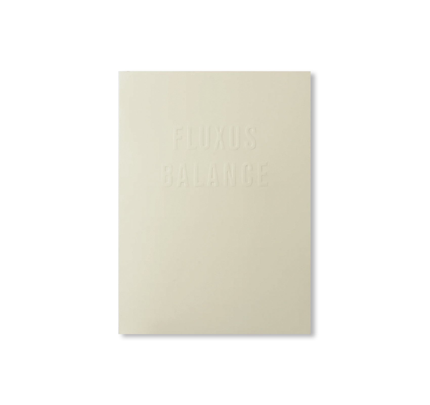 FLUXUS BALANCE by Mieko Shiomi [NUMBERED]