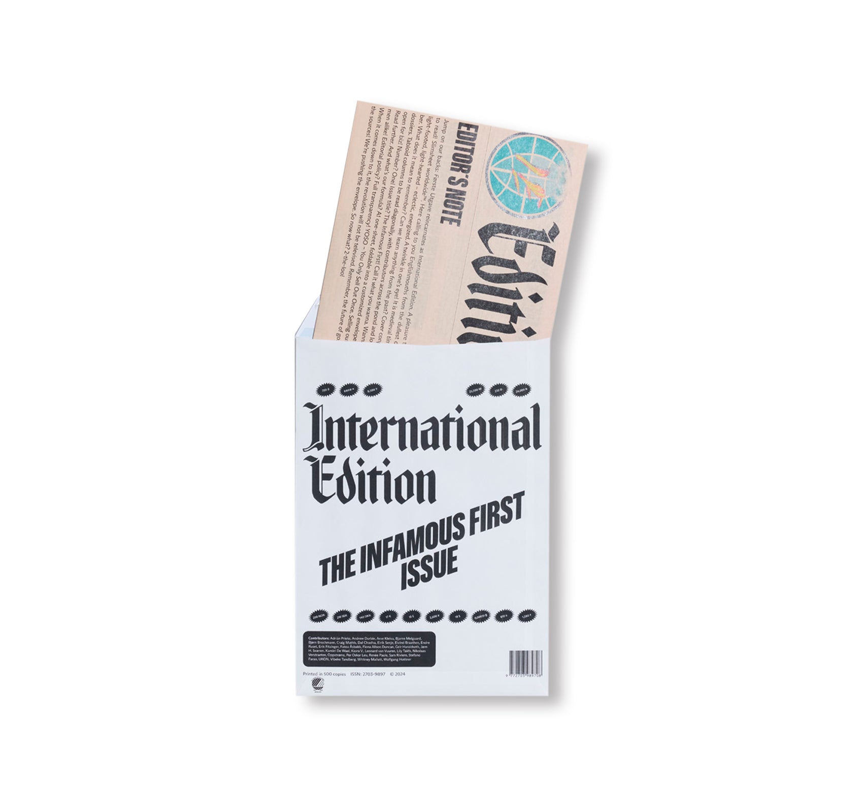 INTERNATIONAL EDITION - THE INFAMOUS FIRST ISSUE