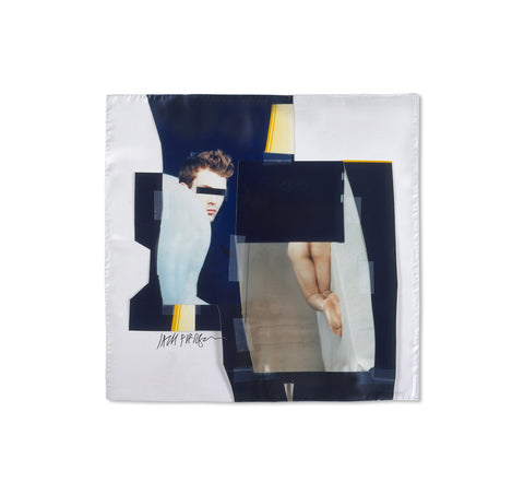 RSP 1ST “SCARVES COLLECTION” UNTITLED, 1998. PHOTOGRAPHIC COLLAGE PINNED TO WALL, 101.6 X 66 CM. by Jack Pierson