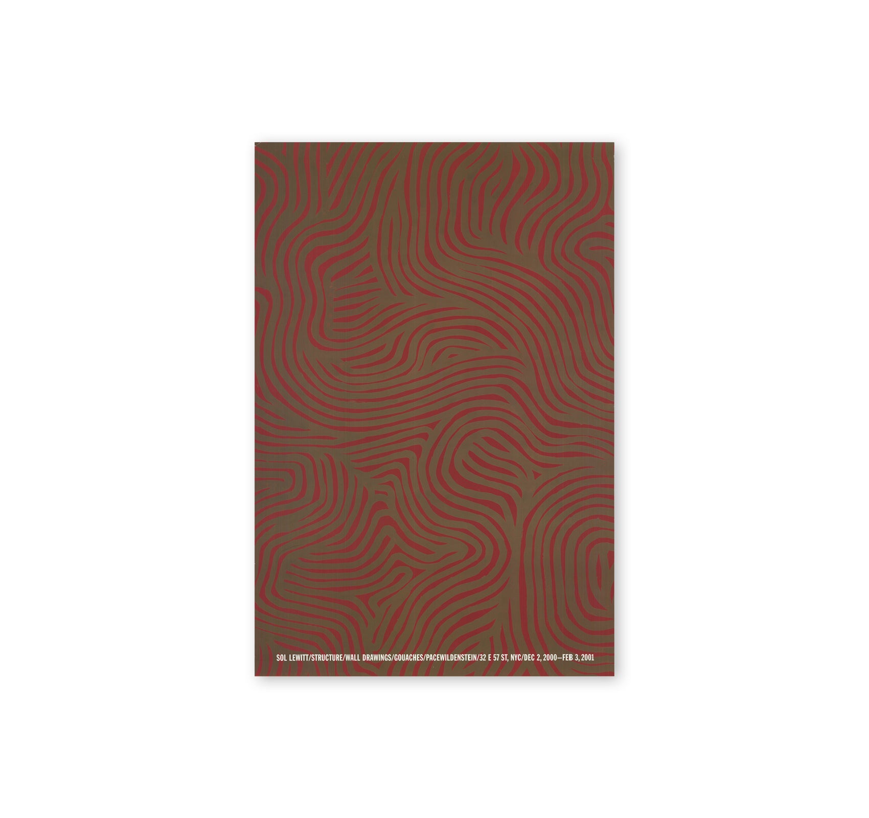 SOL LEWITT: STRUCTURES / WALL DRAWINGS (POSTER) by Sol Lewitt
