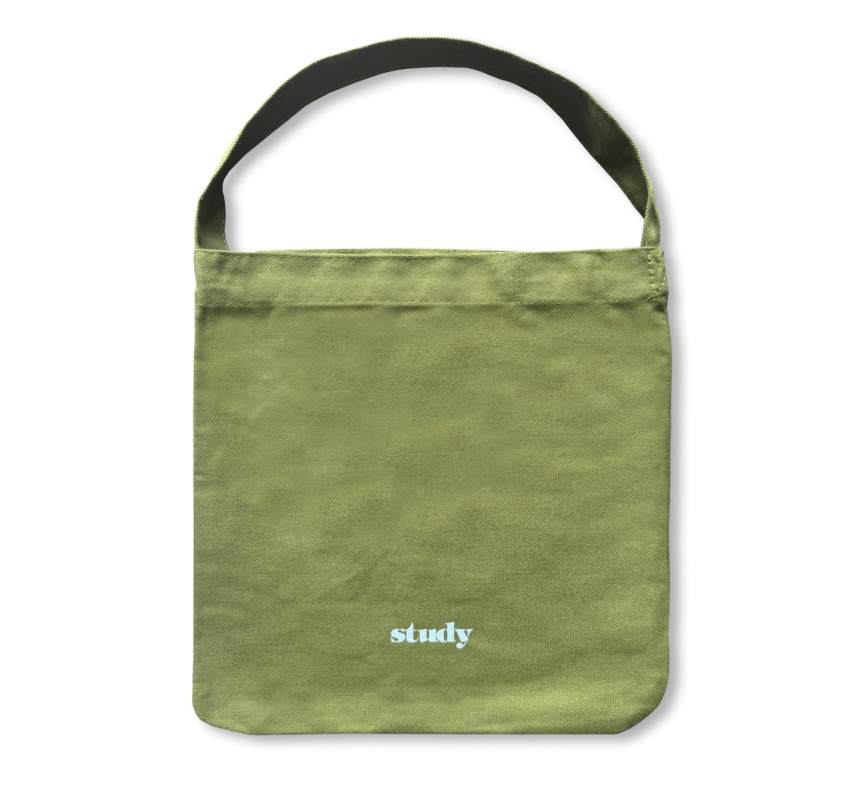 STUDY TOTE BAG (ARMY GREEN)