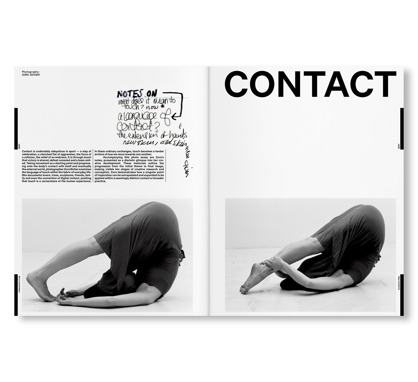 A MANUAL FOR LIVING CURATED FOR NIKE