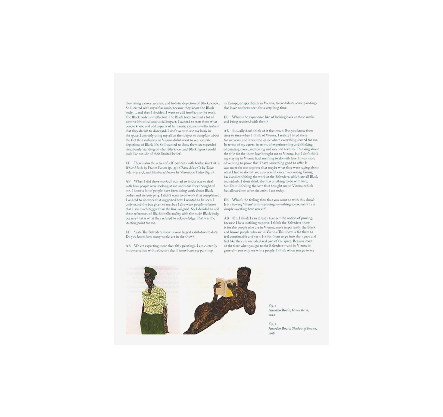 PROPER LOVE by Amoako Boafo