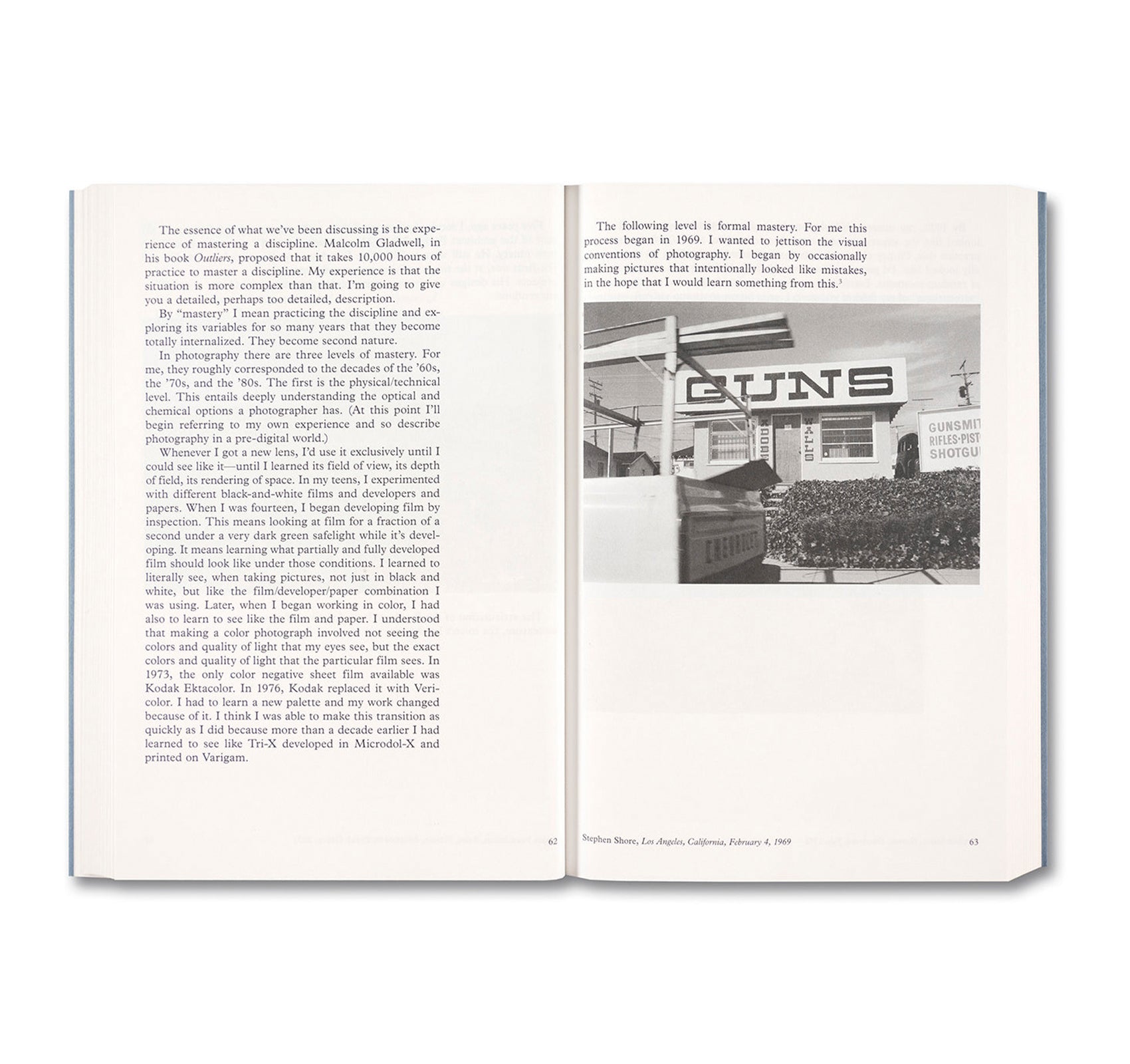 MODERN INSTANCES: THE CRAFT OF PHOTOGRAPHY by Stephen Shore [EXPANDED EDITION / SIGNED]