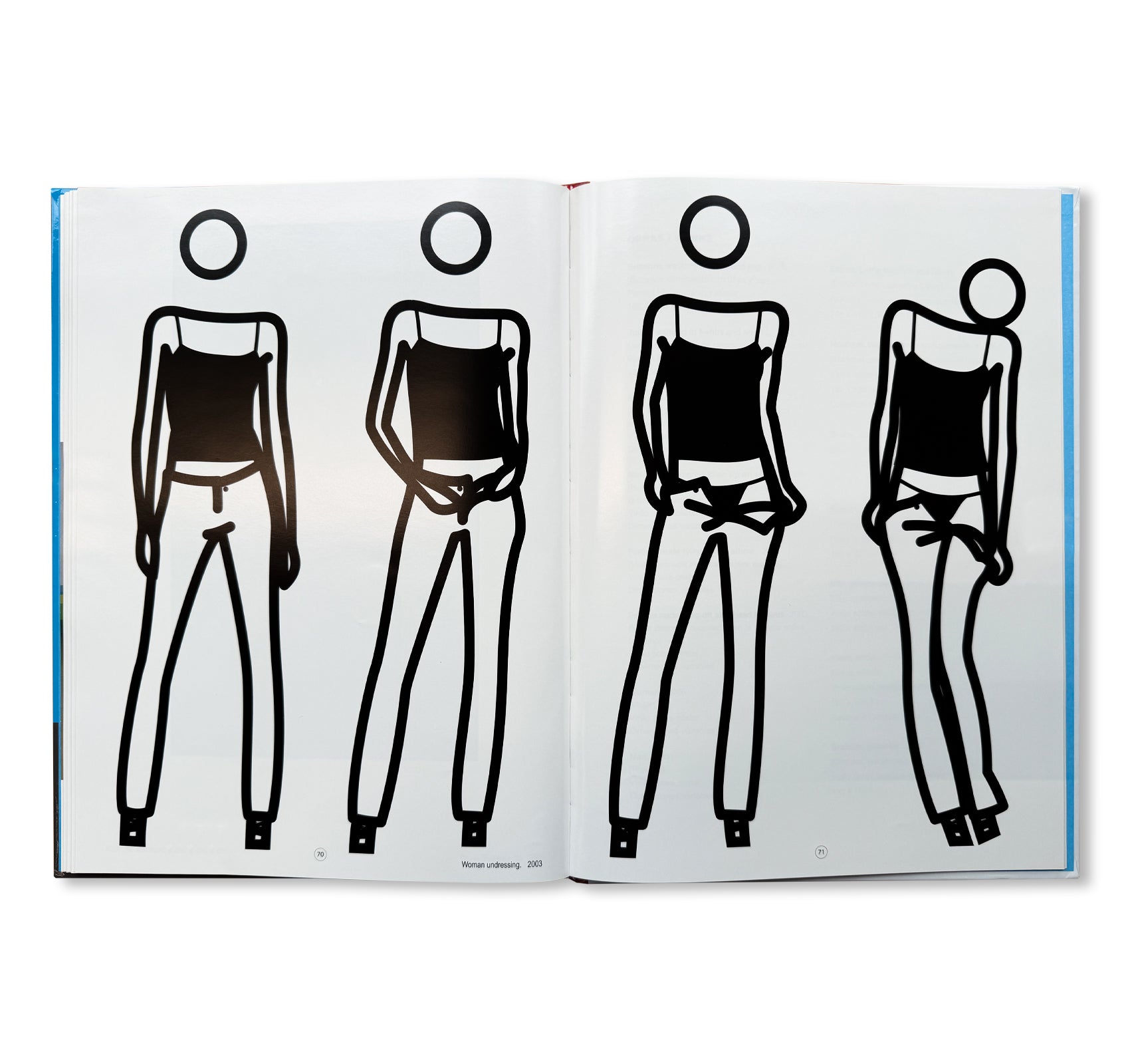 SHOW TIME by Julian Opie