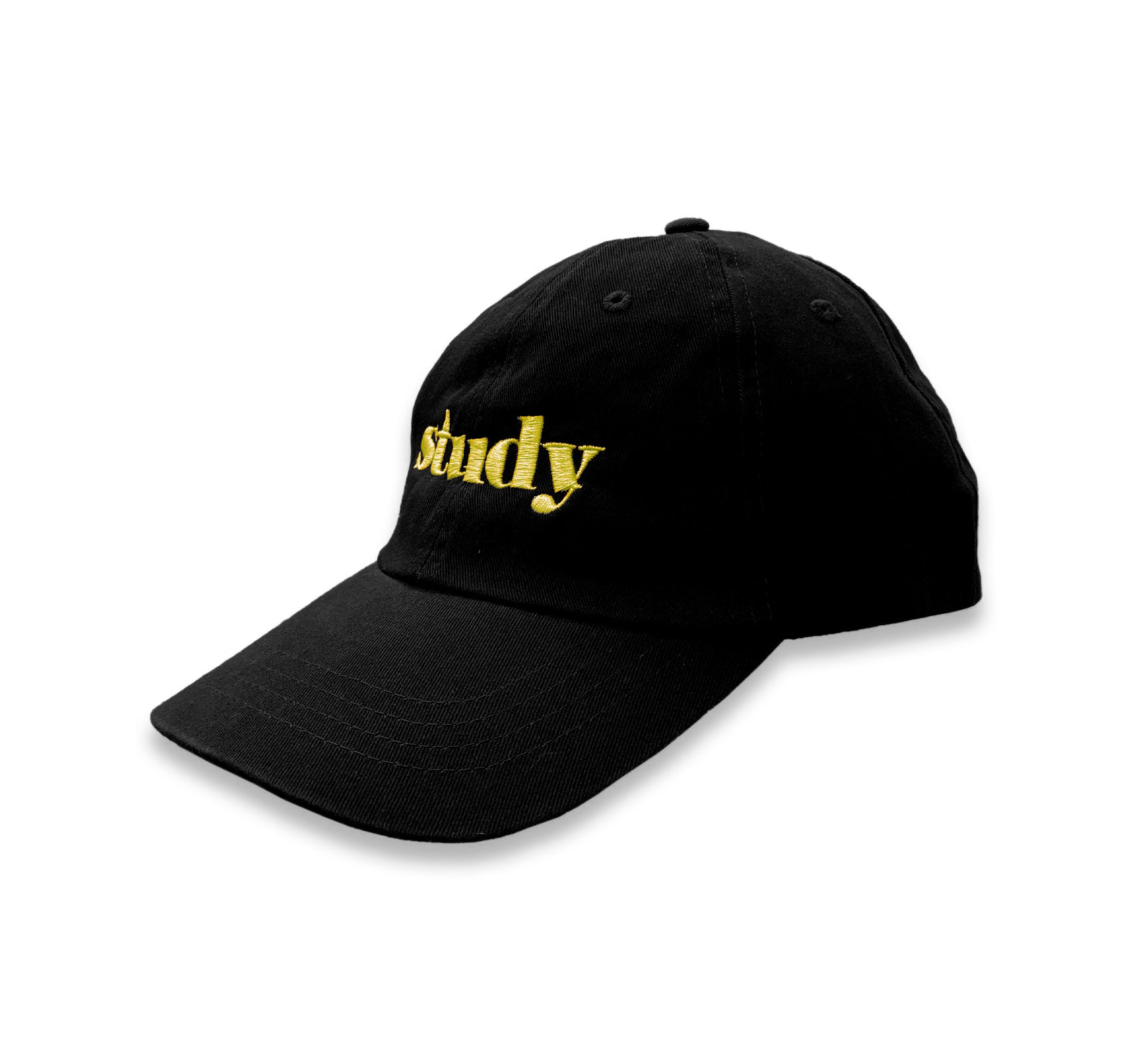 STUDY CAP (BLACK WITH GOLD)