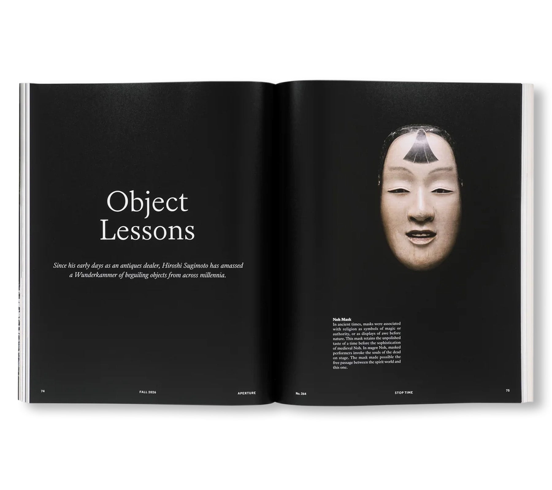 APERTURE 264 - FALL 2026: STOP TIME, GUEST EDITED BY HIROSHI SUGIMOTO
