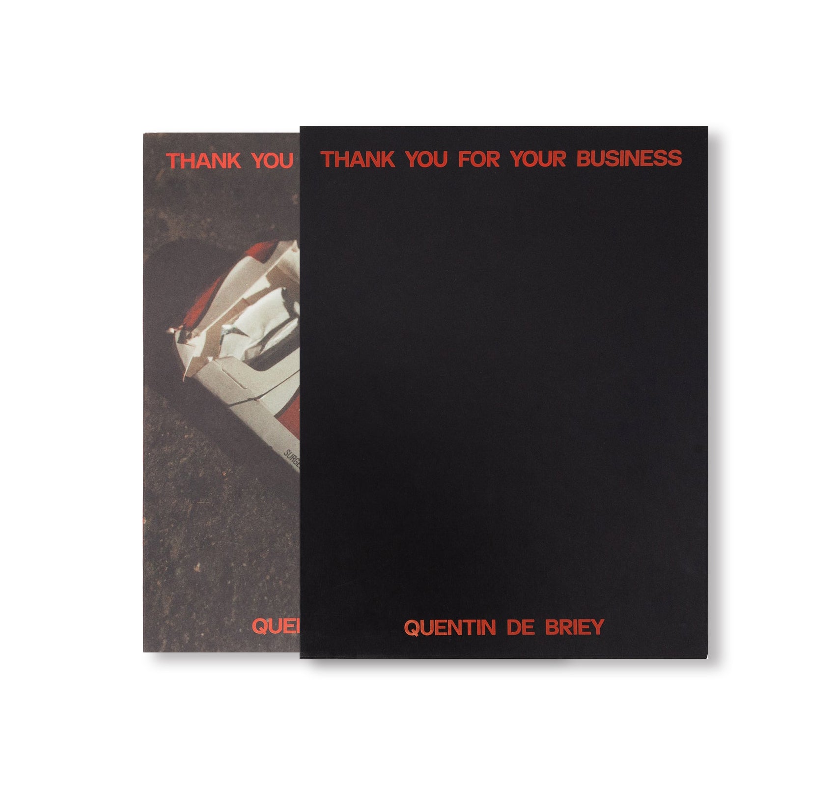 THANK YOU FOR YOUR BUSINESS by Quentin de Briey [SPECIAL EDITION]