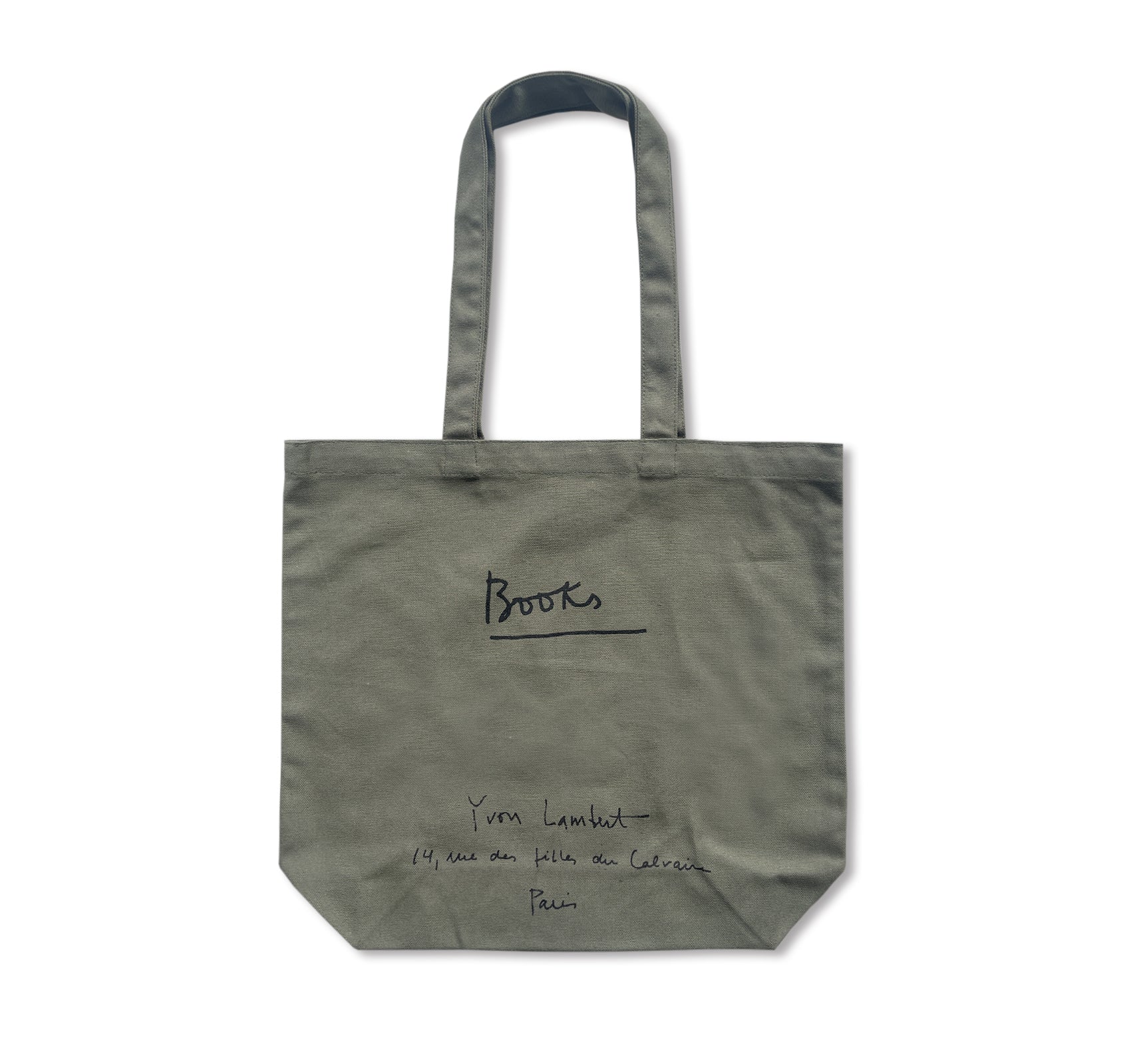 YVON LAMBERT TOTE BAG (REGULAR / KHAKI GREEN)