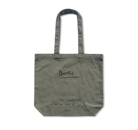 YVON LAMBERT TOTE BAG (REGULAR / KHAKI GREEN)