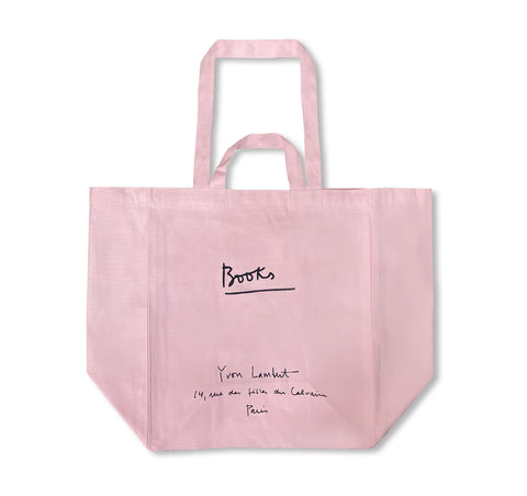 YVON LAMBERT TOTE BAG (LARGE / PINK)