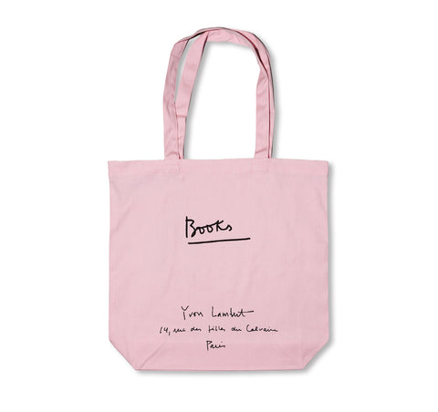 YVON LAMBERT TOTE BAG (REGULAR / PINK)