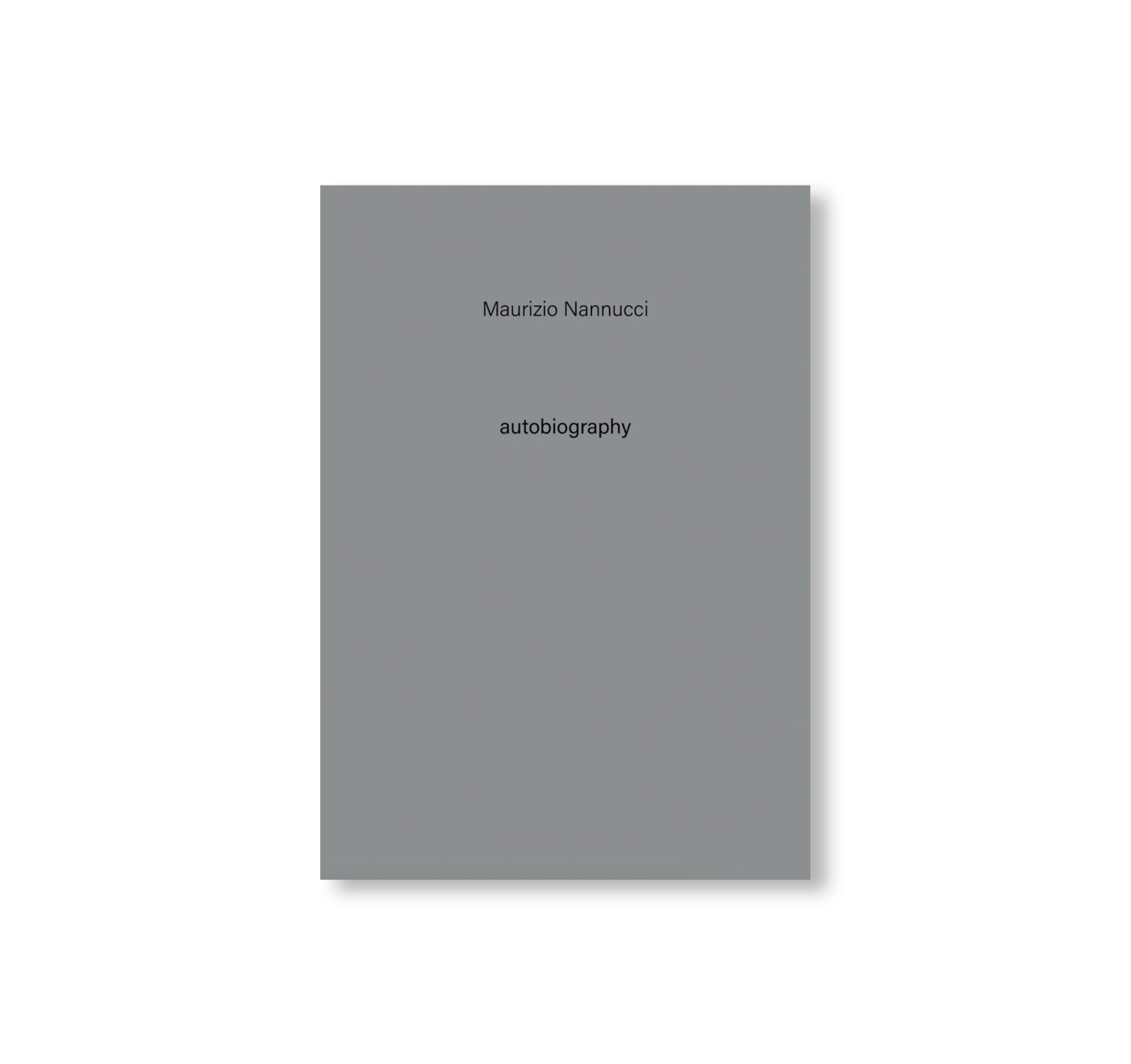 AUTOBIOGRAPHY N.11 by Maurizio Nannucci