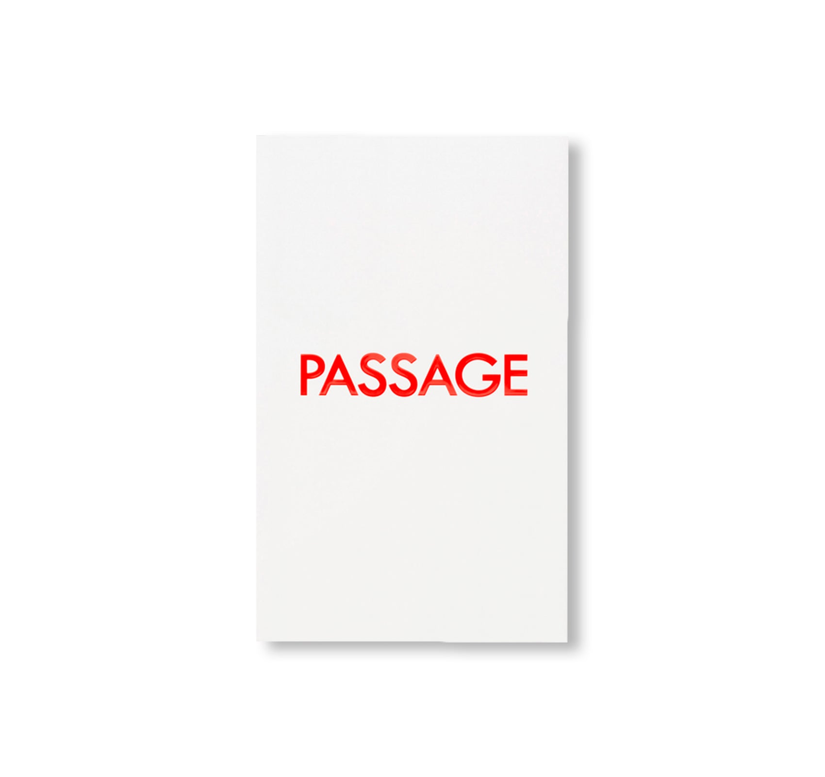 PASSAGE by Philippe Fragnière [SIGNED]