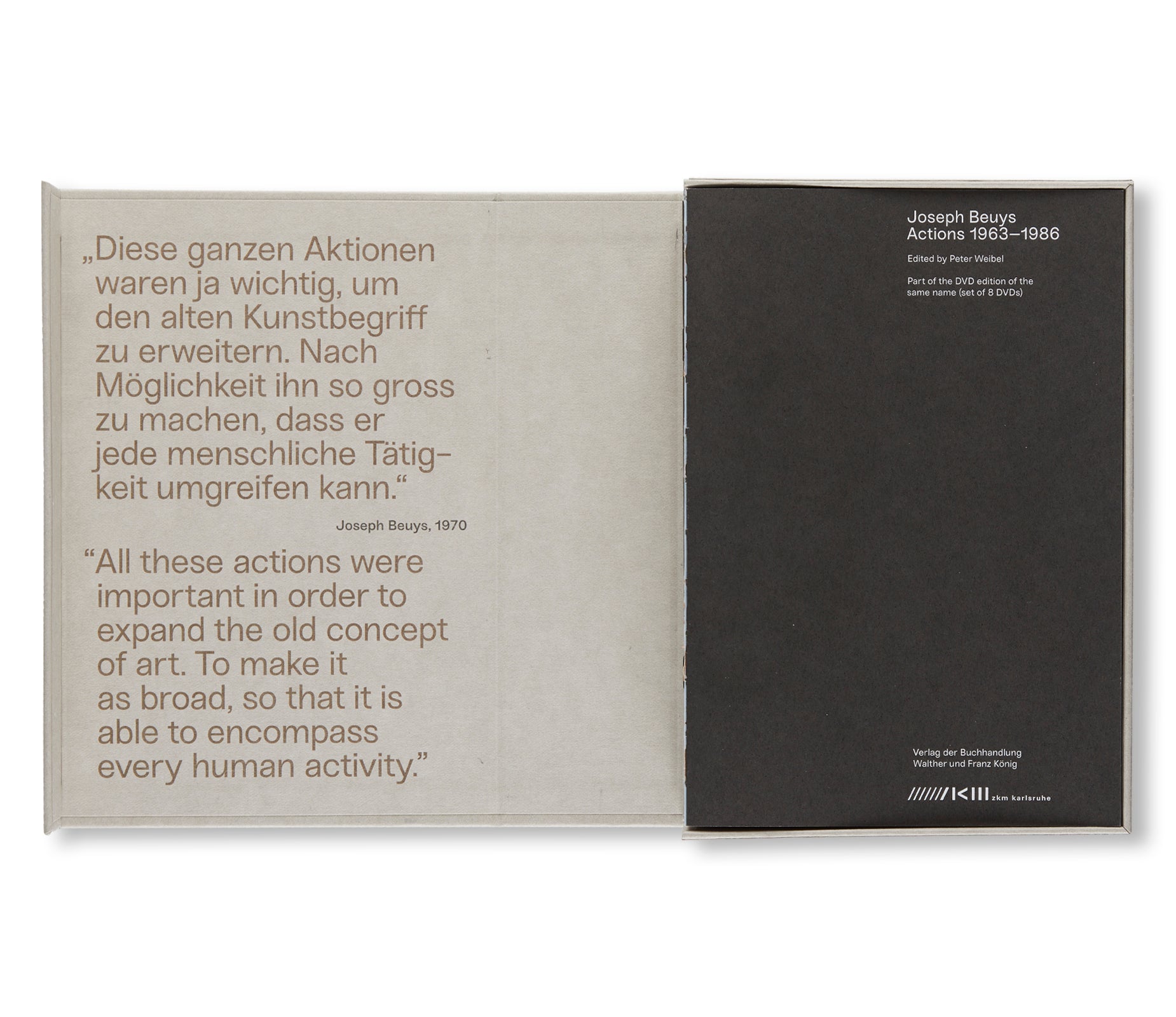 JOSEPH BEUYS: AKTIONEN 1963-1986 by Joseph Beuys