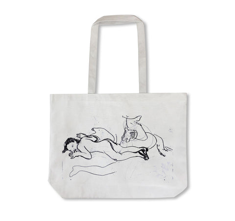 RITA ACKERMANN TOTE BAG: VERSION 2 by Rita Ackermann