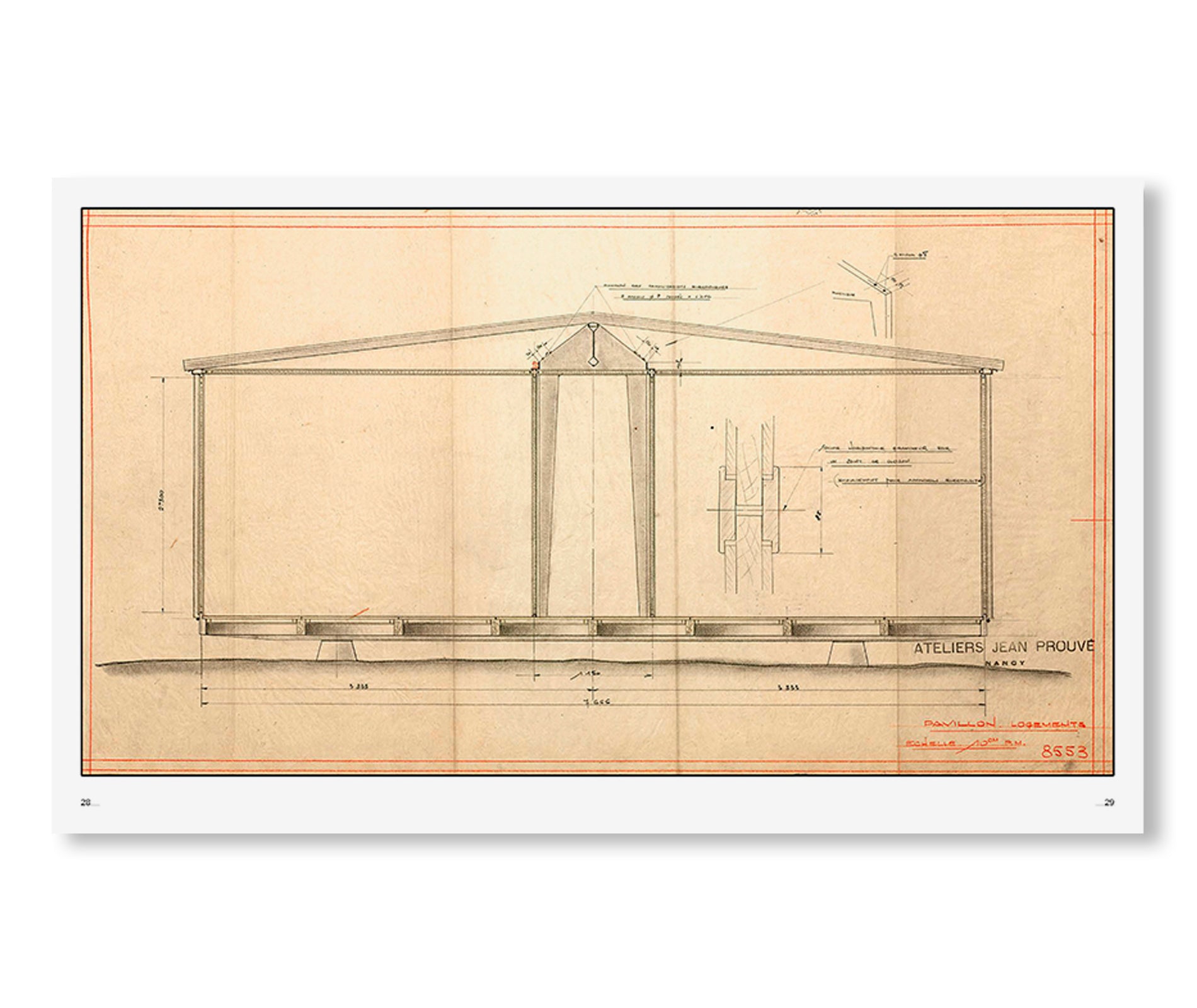 JEAN PROUVÉ – PIERRE JEANNERET DEMOUNTABLE PAVILION, 1940 – VOL.14 by Jean Prouvé