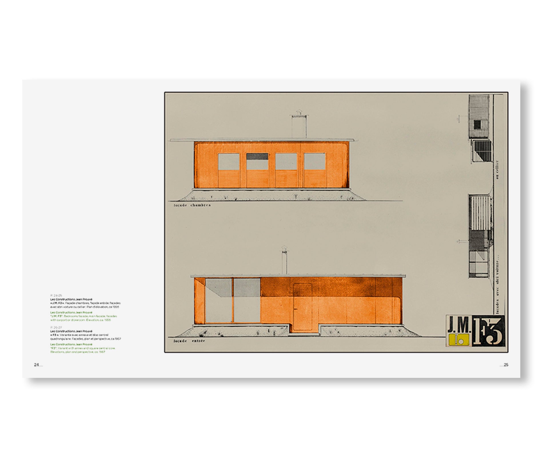 JEAN PROUVÉ LES JOURS MEILLEURS DEMOUNTABLE HOUSE, 1956 – VOL.8 by Jean Prouvé