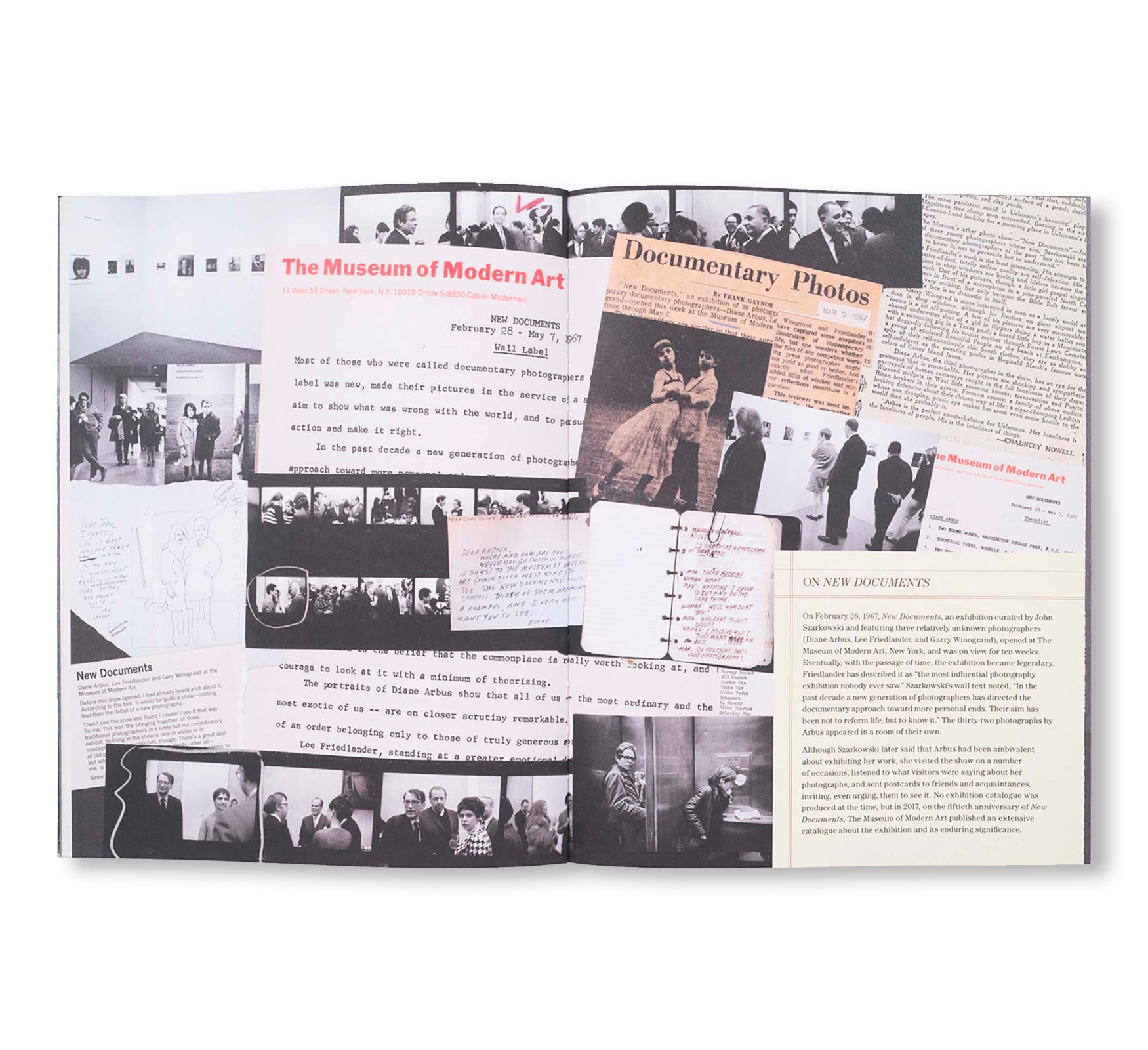 DIANE ARBUS DOCUMENTS by Diane Arbus