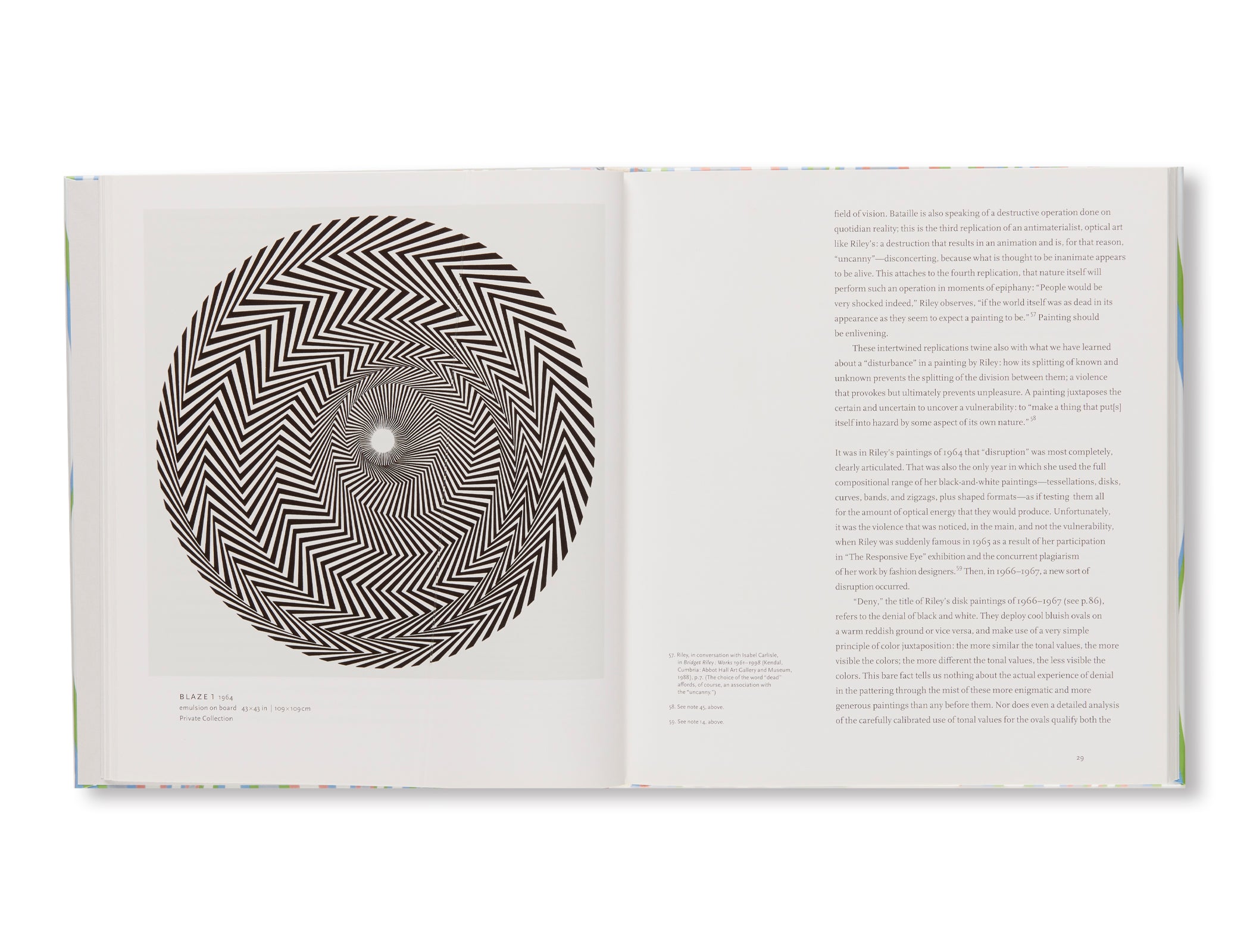 RECONNAISSANCE by Bridget Riley