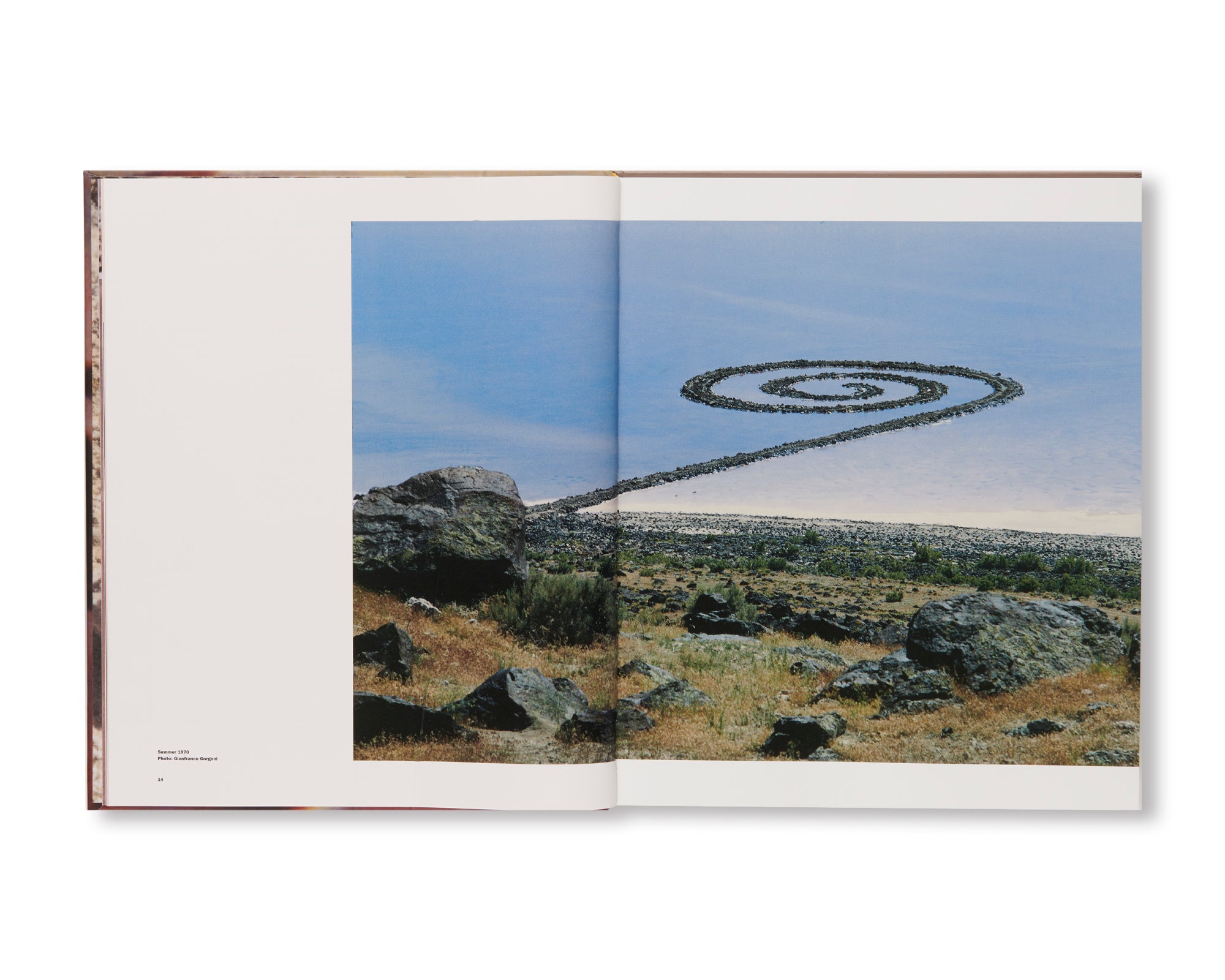 SPIRAL JETTY by Robert Smithson