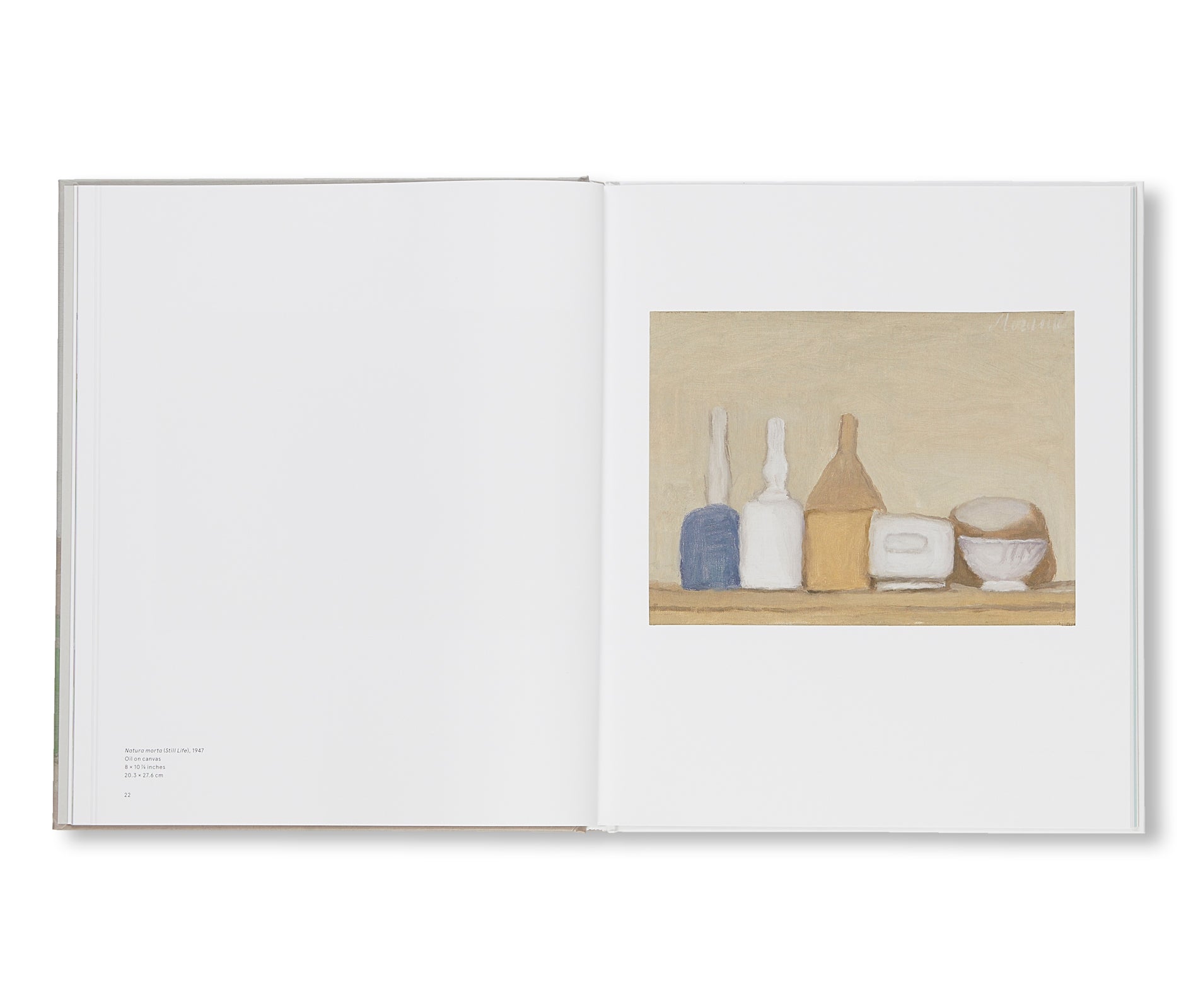 LATE PAINTINGS by Giorgio Morandi