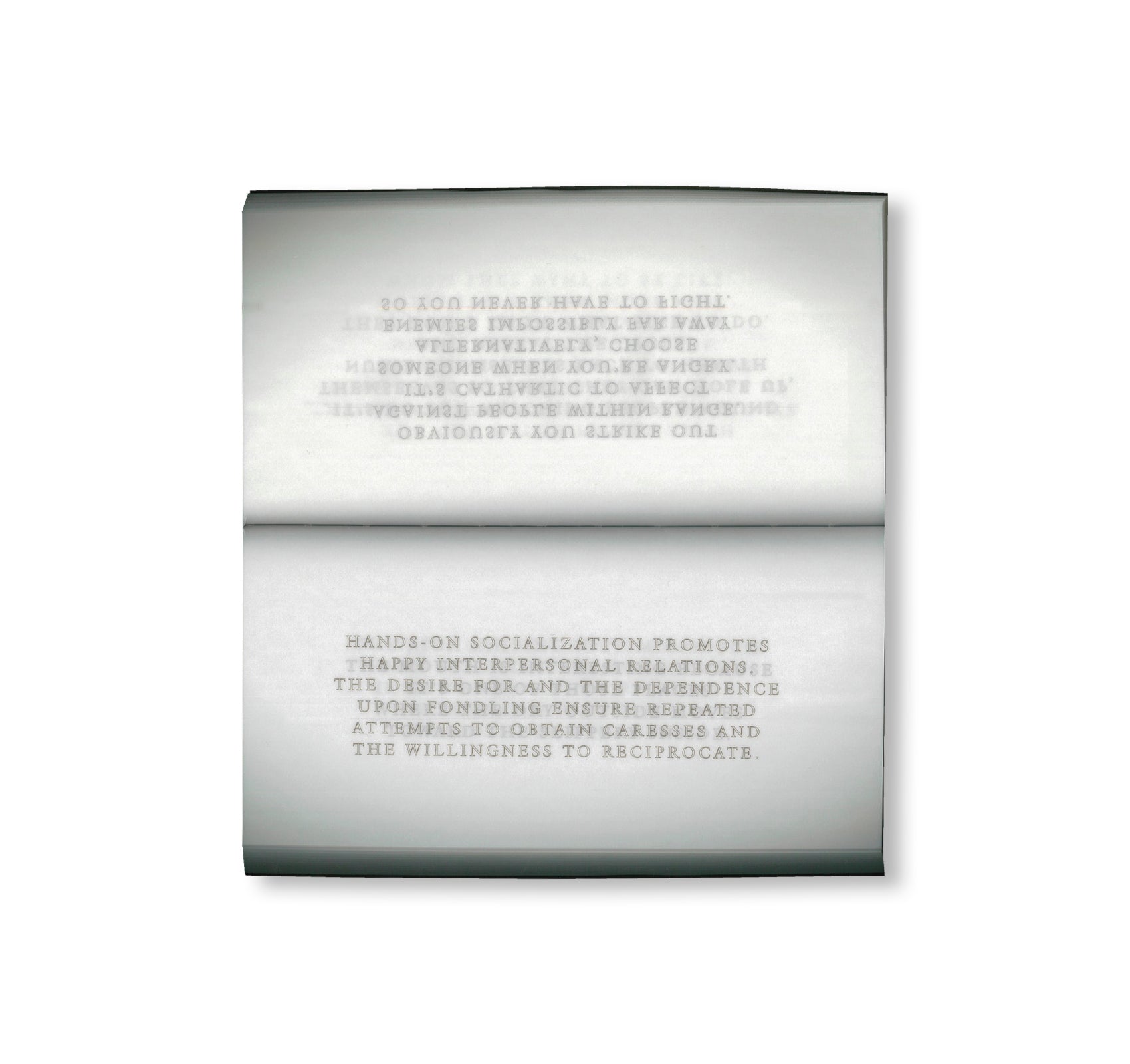 LIVING by Jenny Holzer [SECOND PRINTING]