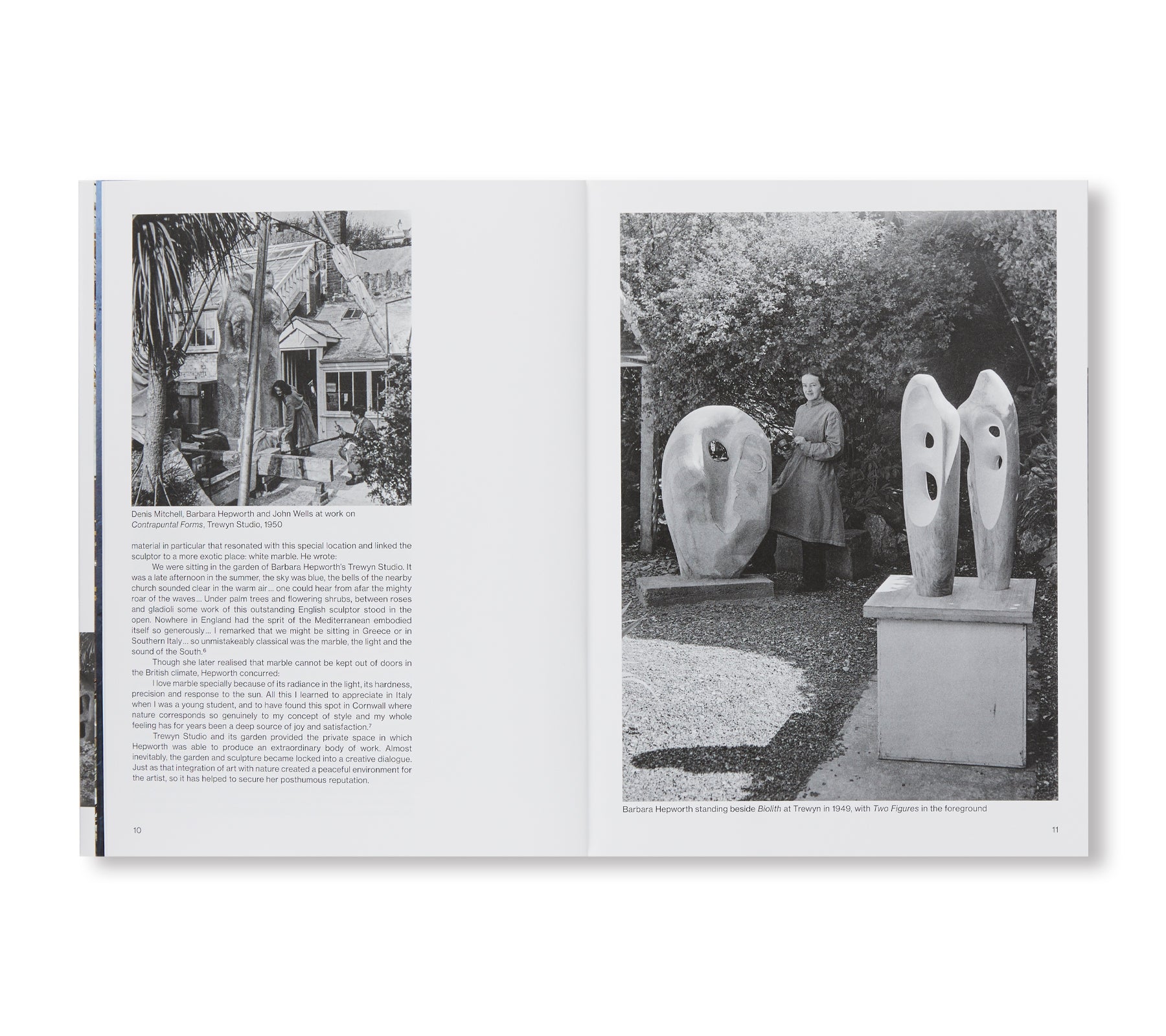 THE BARBARA HEPWORTH SCULPTURE GARDEN by Barbara Hepworth