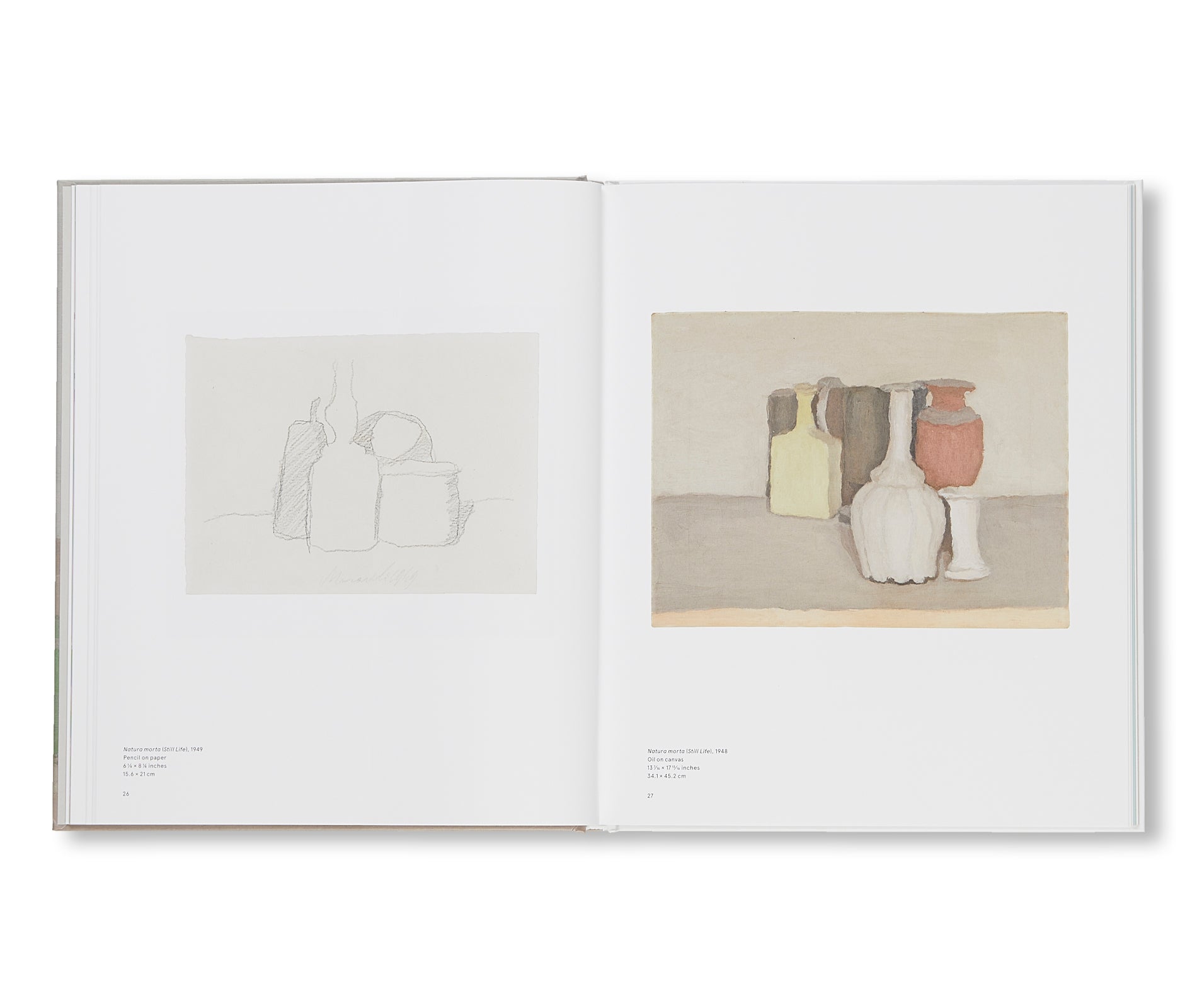 LATE PAINTINGS by Giorgio Morandi