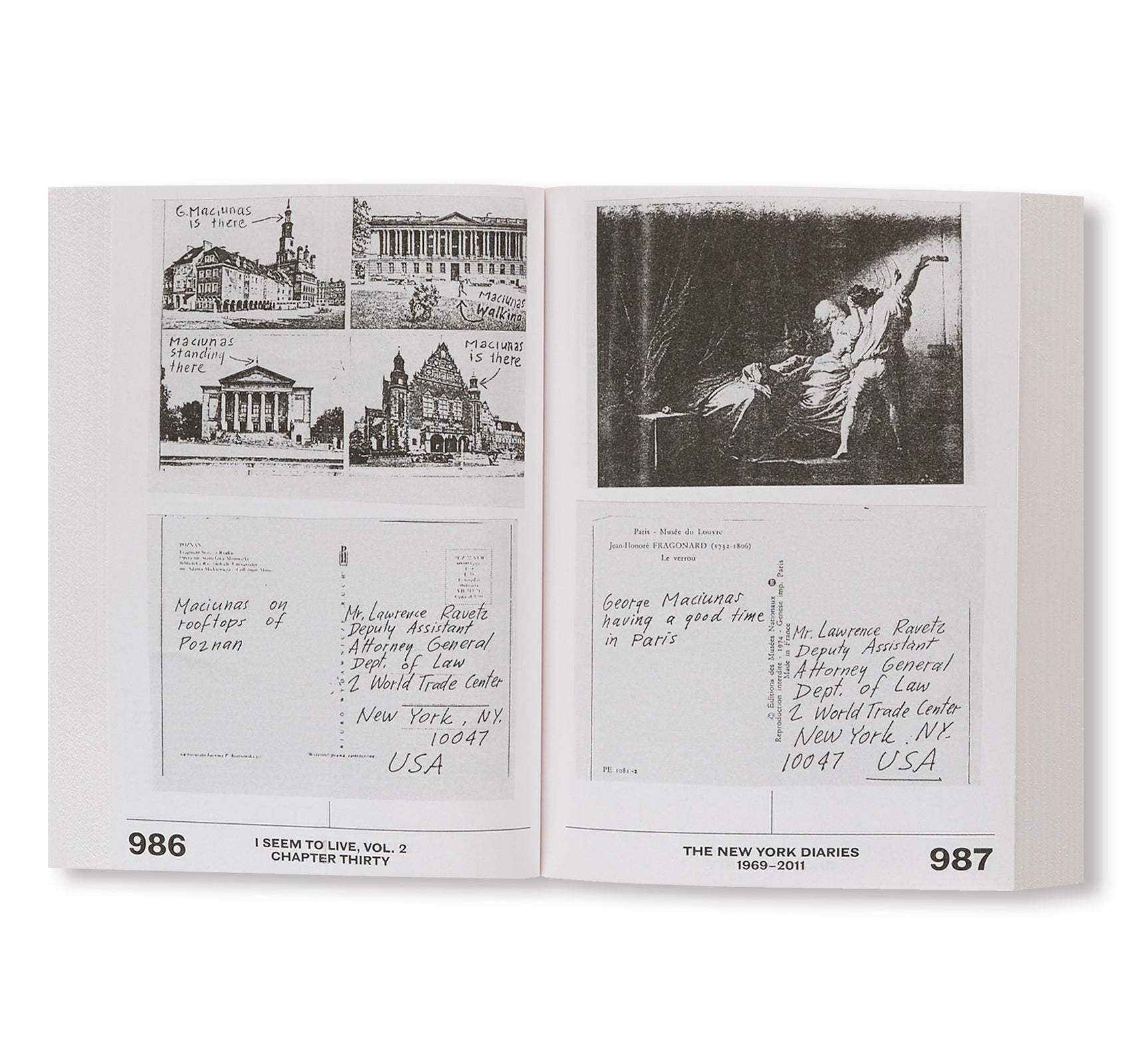 I SEEM TO LIVE - The New York Diaries. vol. 2, 1969-2011 by Jonas Mekas