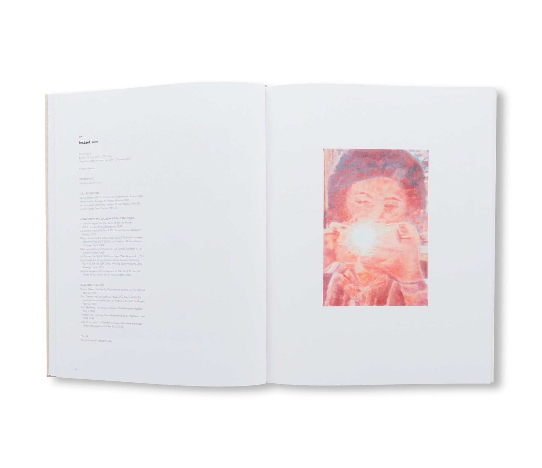 LUC TUYMANS: CATALOGUE RAISONNÉ OF PAINTINGS VOLUME 3, 2007–2018 by Luc Tuymans