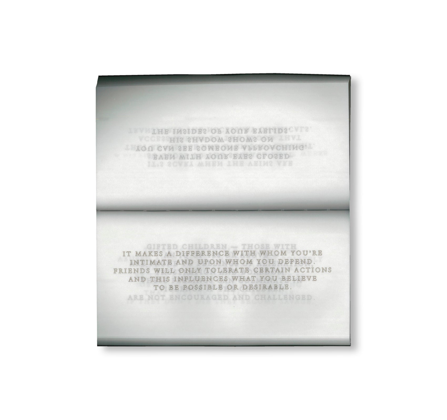 LIVING by Jenny Holzer [SECOND PRINTING]