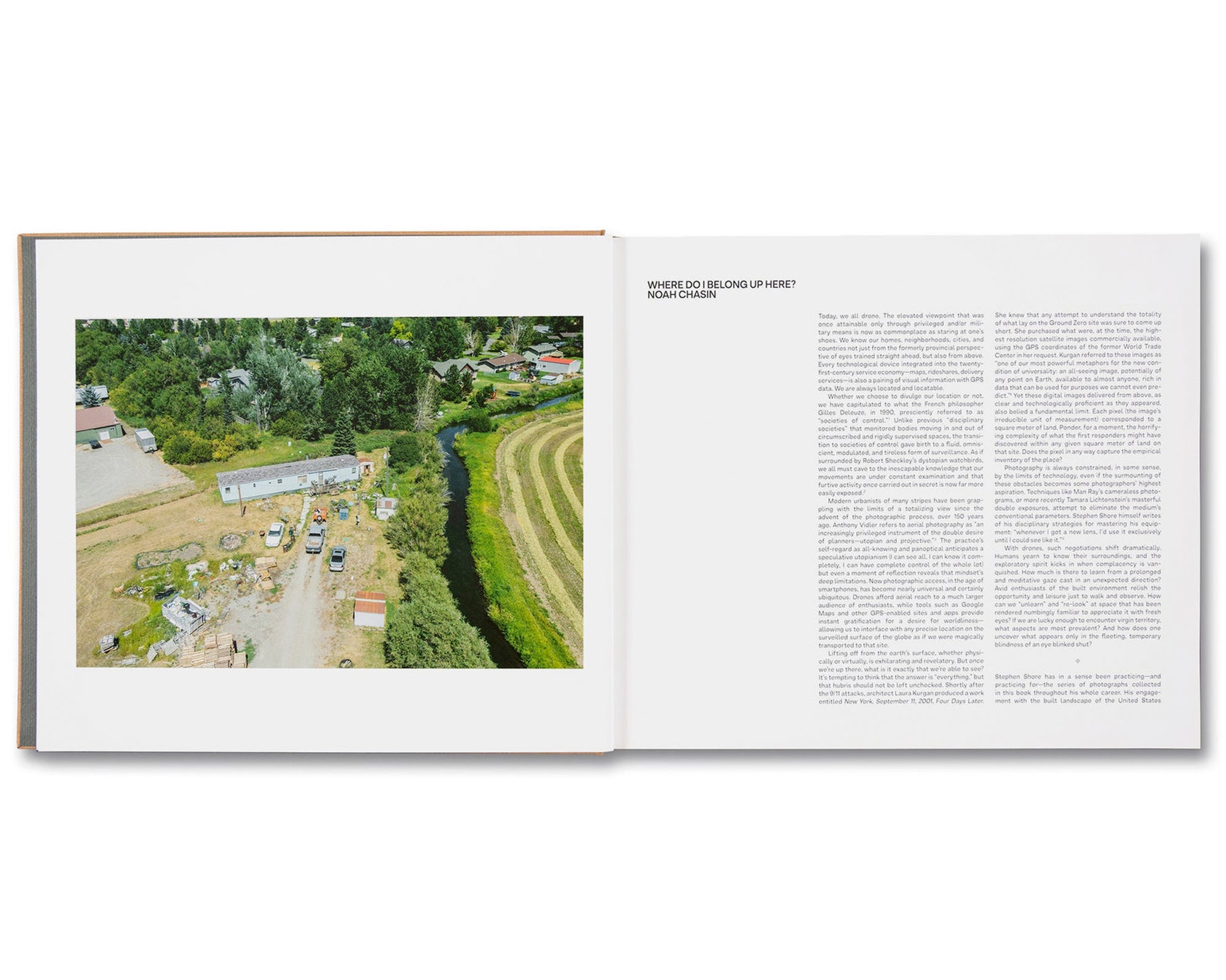 TOPOGRAPHIES: AERIAL SURVEYS OF THE AMERICAN LANDSCAPE by Stephen Shore [SIGNED]