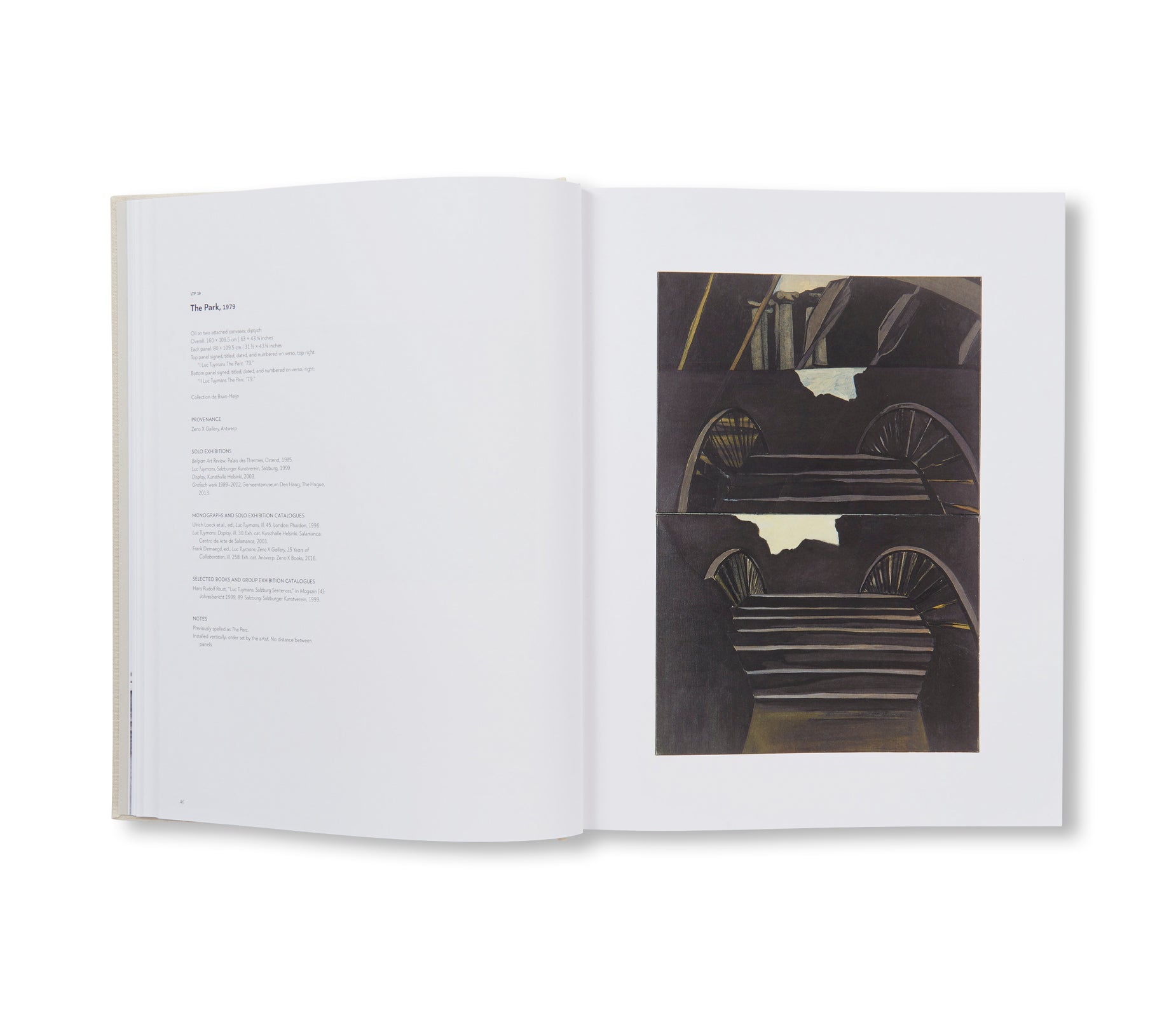 LUC TUYMANS: CATALOGUE RAISONNÉ OF PAINTINGS VOLUME 1, 1972–1994 by Luc Tuymans