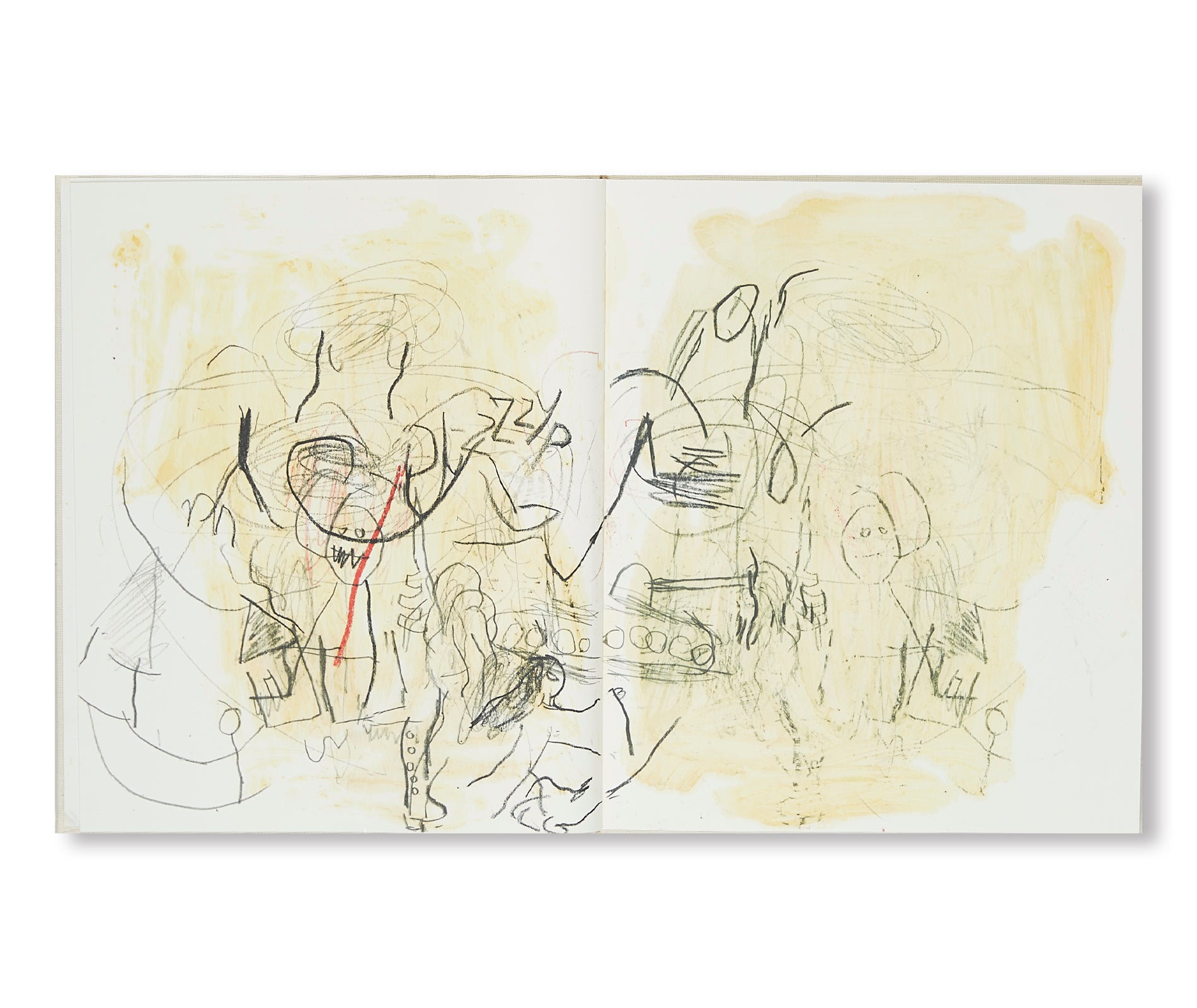 SKETCHBOOK IV (FREQUENCIES (DOUBLE TAKE)) by Rita Ackermann