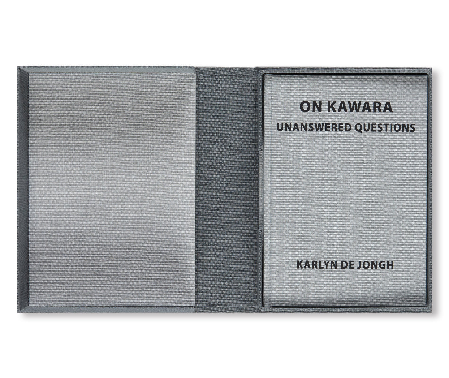 UNANSWERED QUESTIONS by On Kawara