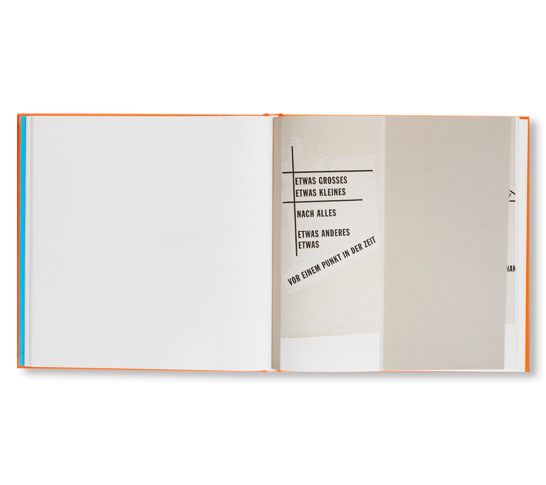 NACH ALLES / AFTER ALL by Lawrence Weiner