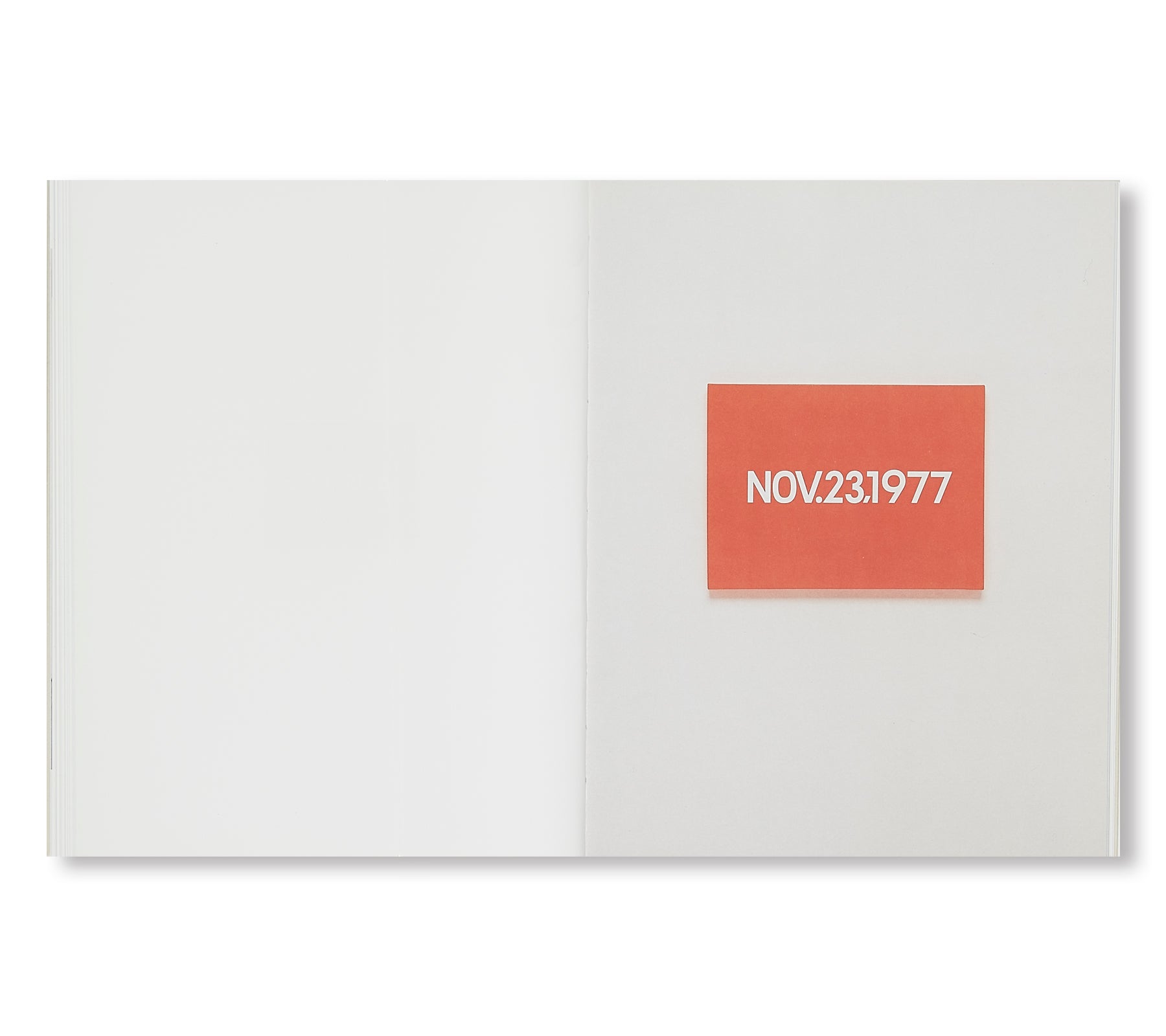 ON KAWARA (1991) by On Kawara