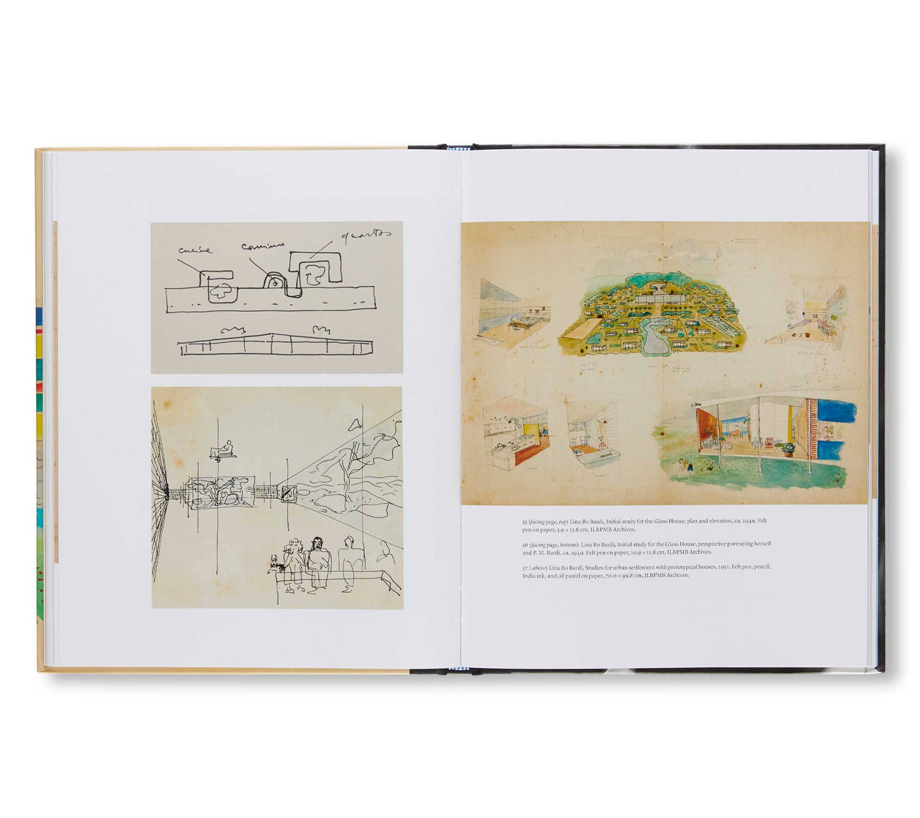 LINA BO BARDI, DRAWINGS by Lina Bo Bardi